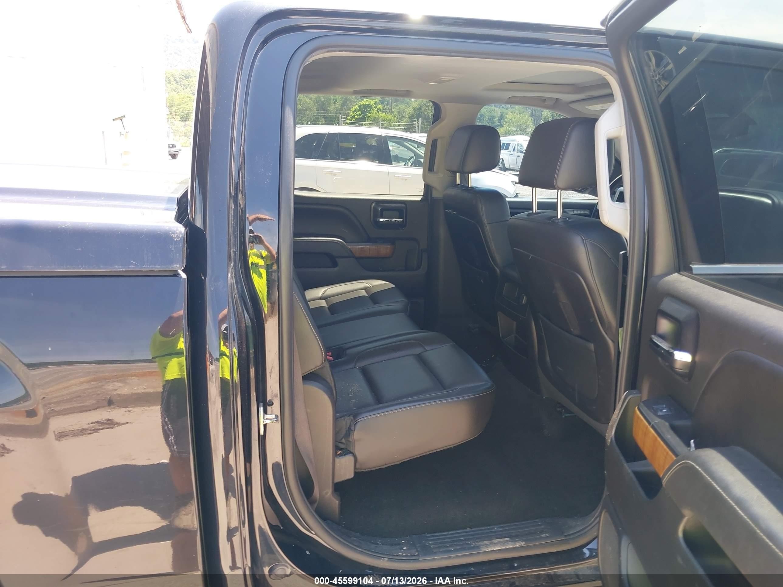 2014 Gmc Sierra 1500 Slt Black vin: 3GTU2VEC0EG192597