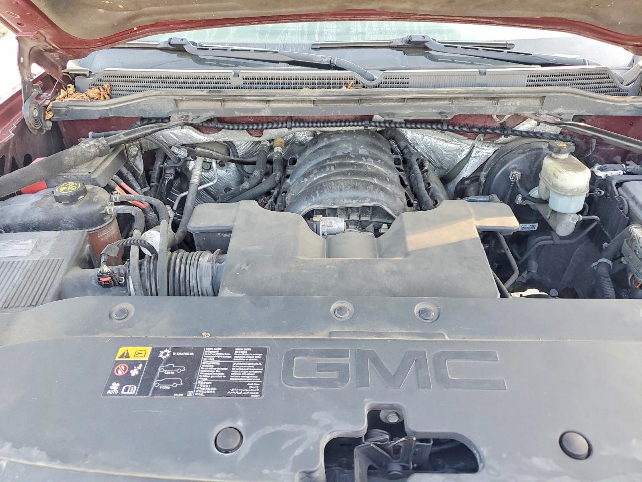 2014 Gmc Sierra K1500 Slt Maroon vin: 3GTU2VEC0EG336665
