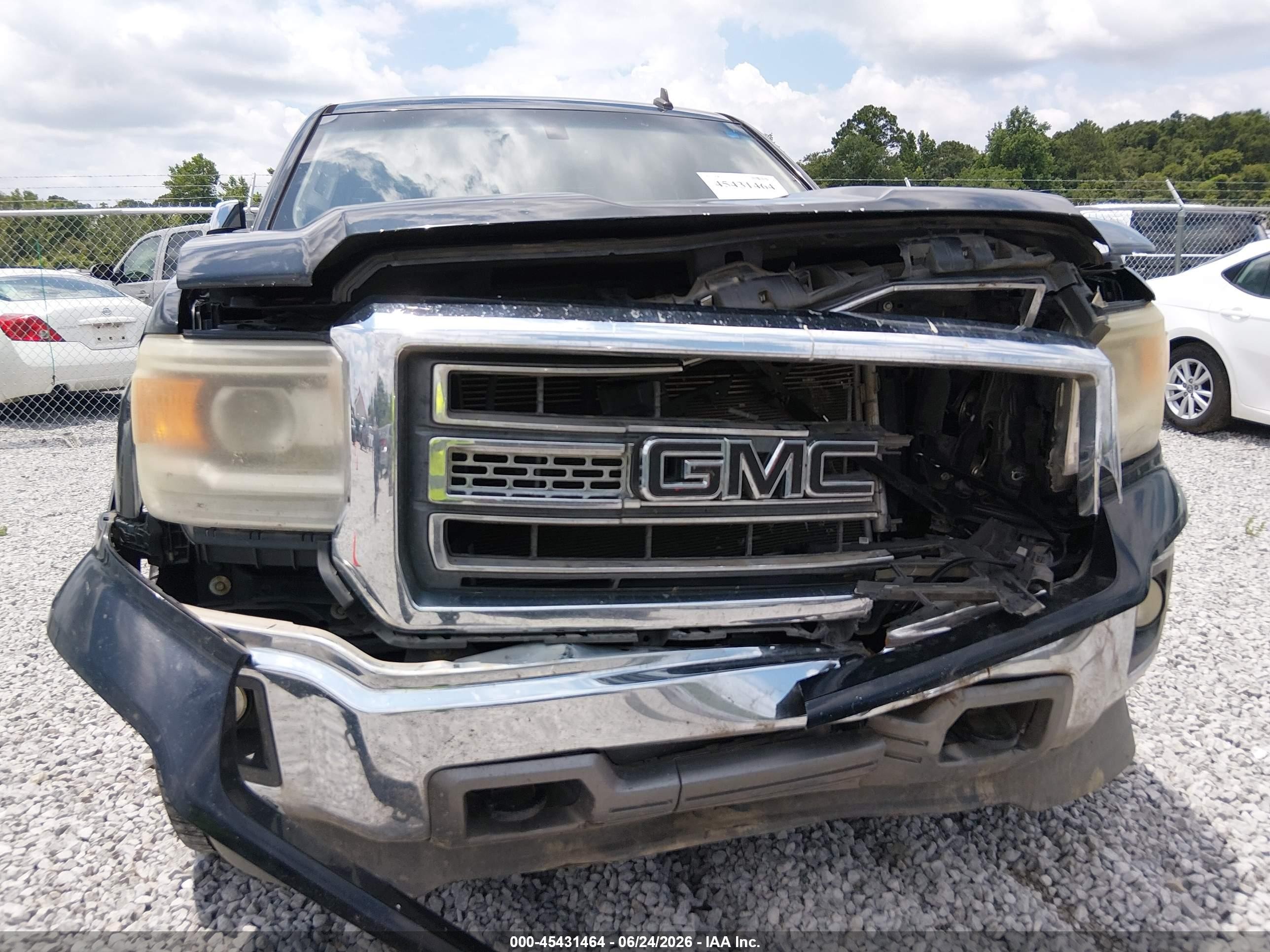 2014 Gmc Sierra 1500 Slt Black vin: 3GTU2VEC0EG376972