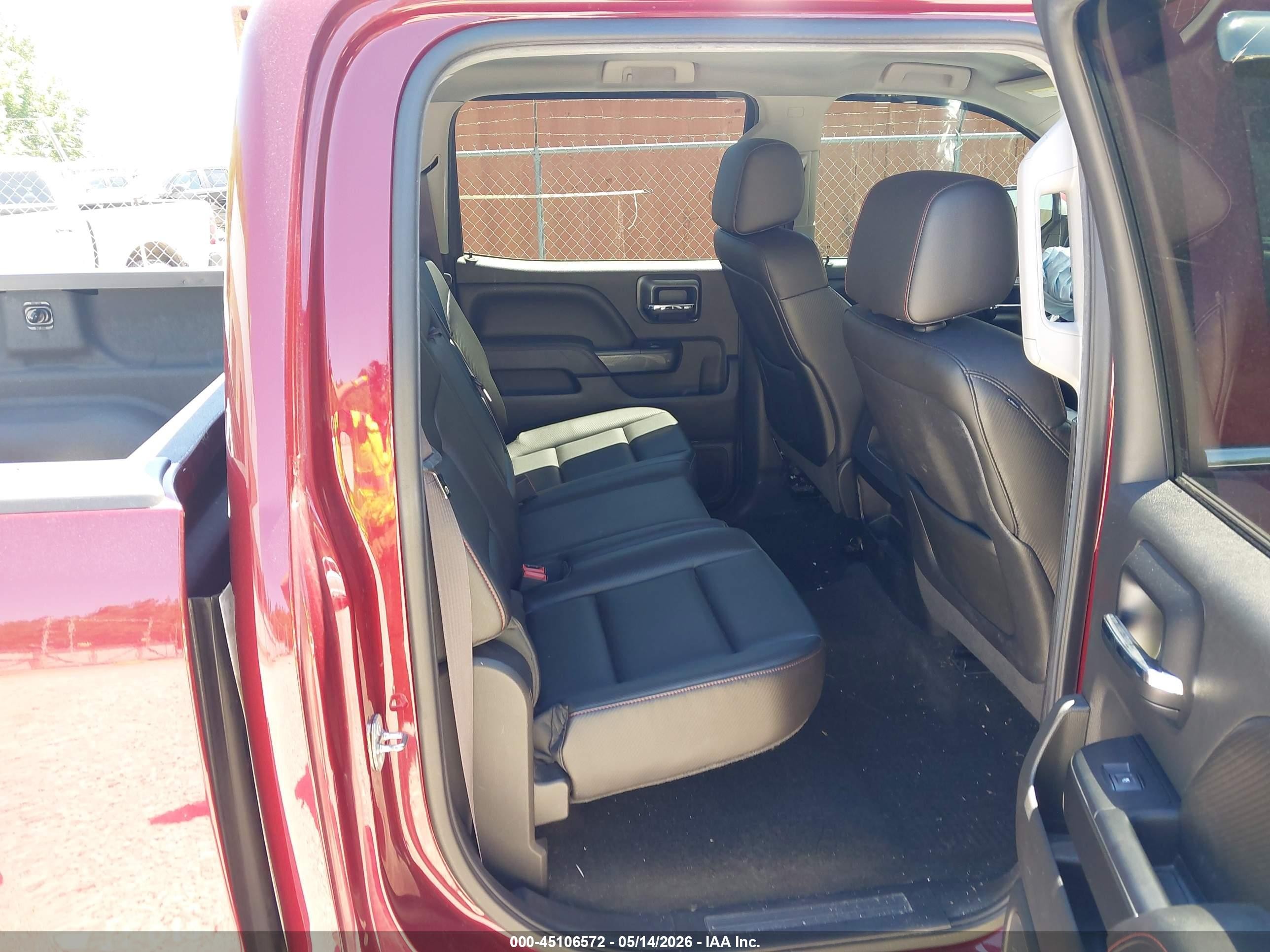 2015 Gmc Sierra 1500 Slt Maroon vin: 3GTU2VEC0FG144955