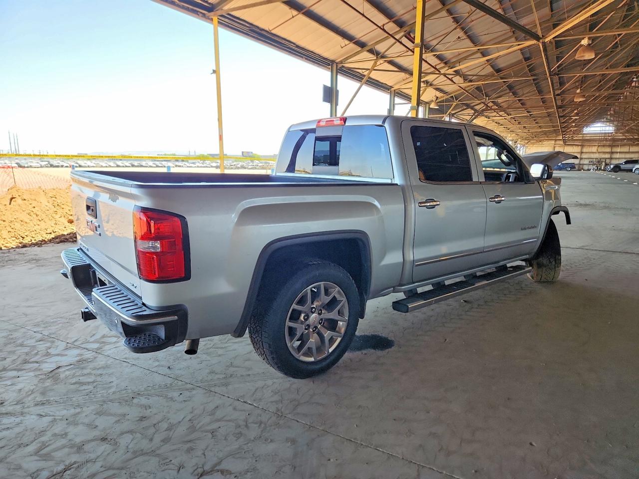 2015 Gmc Sierra K1500 Slt Silver vin: 3GTU2VEC0FG152618