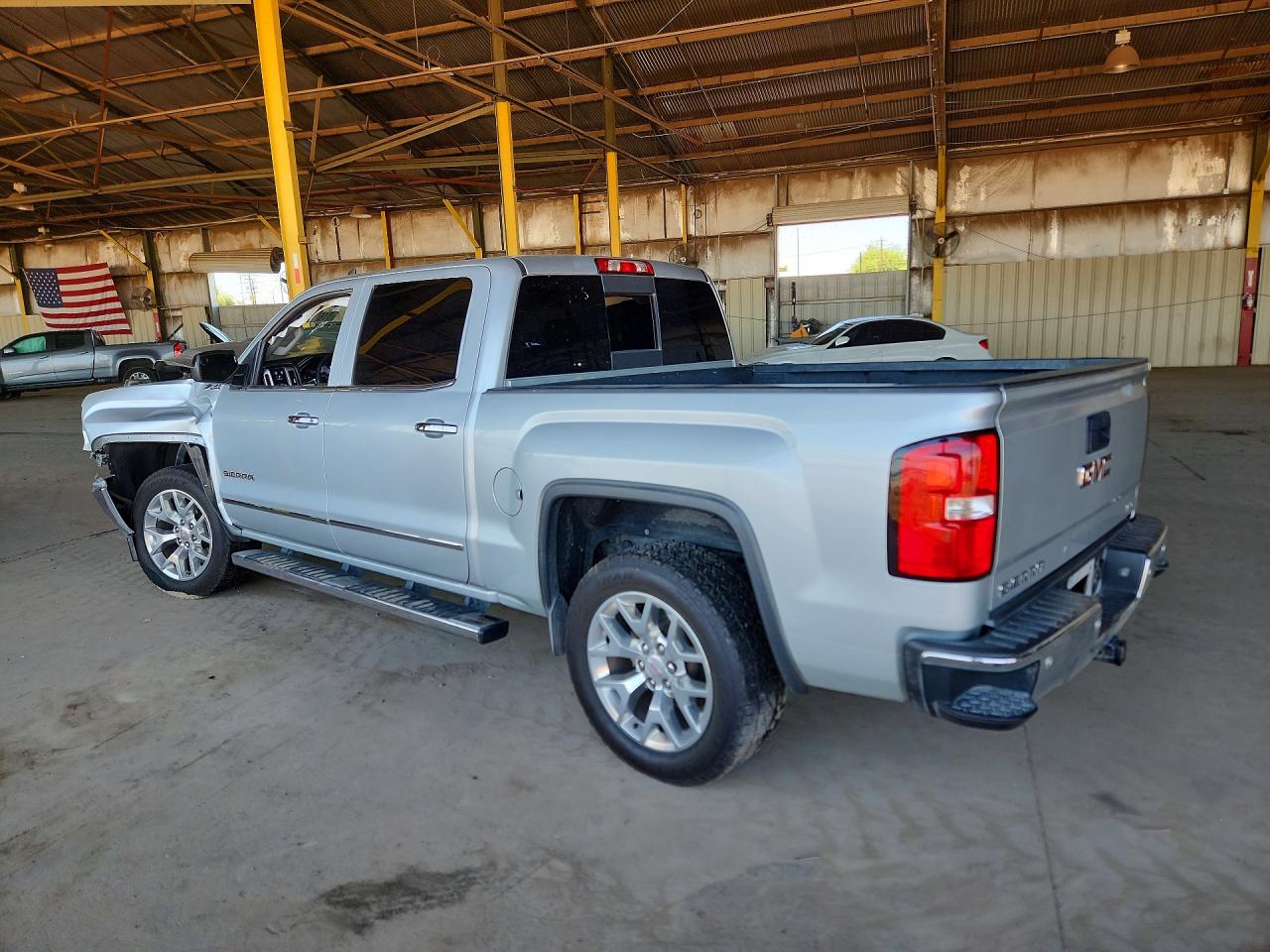 2015 Gmc Sierra K1500 Slt Silver vin: 3GTU2VEC0FG152618