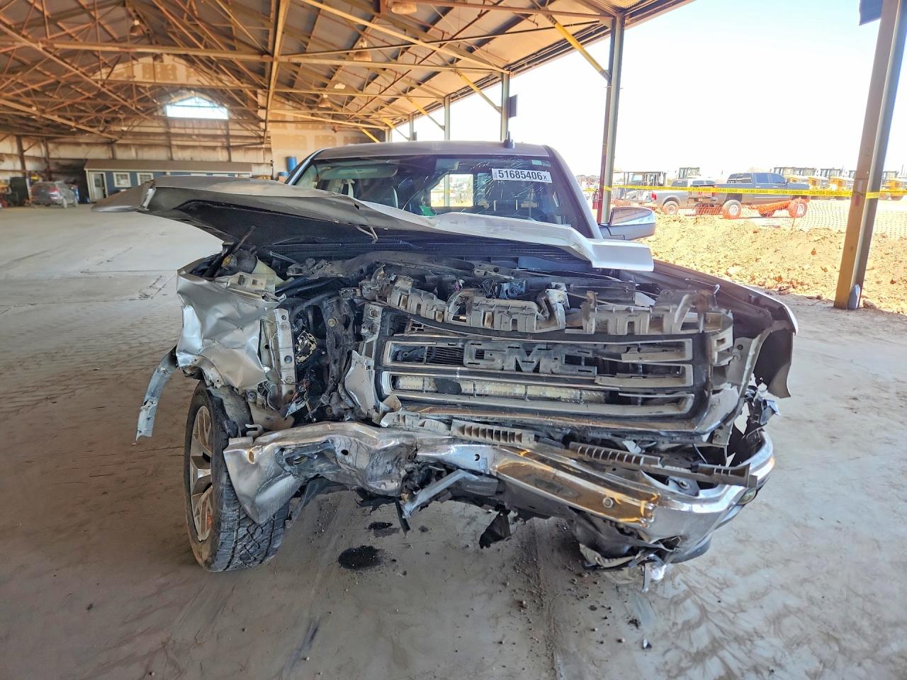 2015 Gmc Sierra K1500 Slt Silver vin: 3GTU2VEC0FG152618