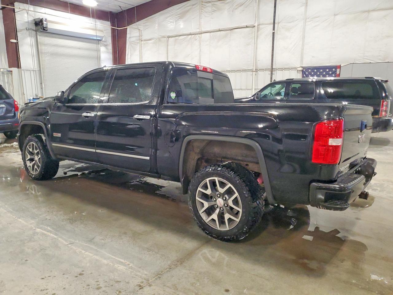2015 Gmc Sierra K1500 Slt Black vin: 3GTU2VEC0FG179821