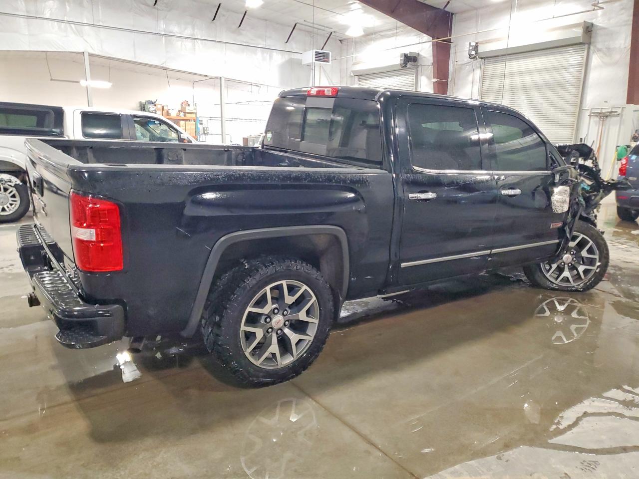 2015 Gmc Sierra K1500 Slt Black vin: 3GTU2VEC0FG179821