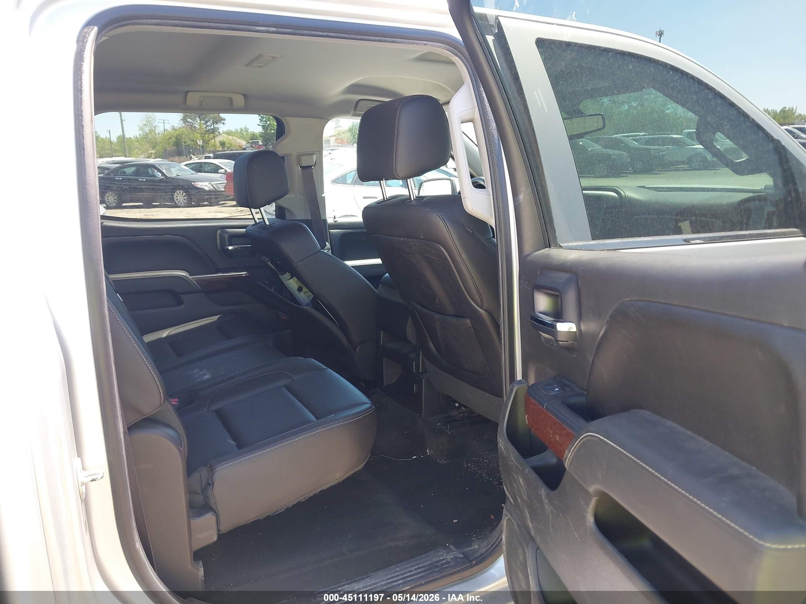 2015 Gmc Sierra 1500 Slt Silver vin: 3GTU2VEC0FG219847