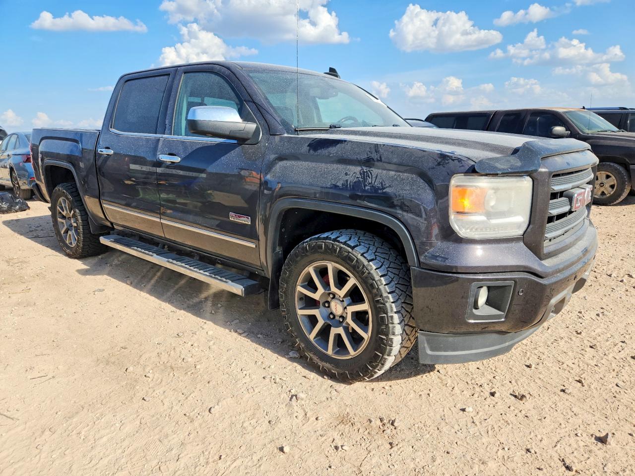 2015 Gmc Sierra K1500 Slt Charcoal vin: 3GTU2VEC0FG314134