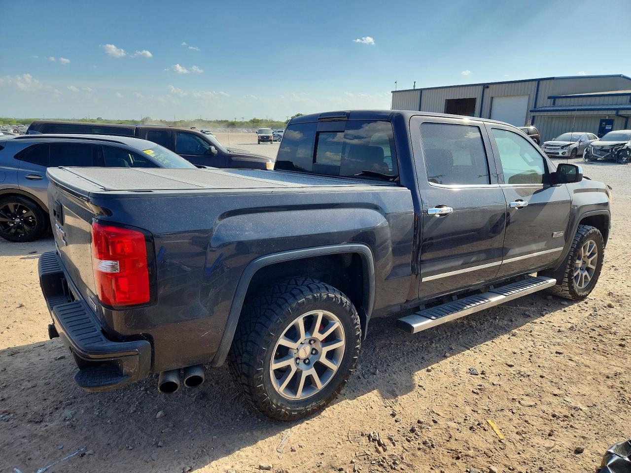2015 Gmc Sierra K1500 Slt Charcoal vin: 3GTU2VEC0FG314134