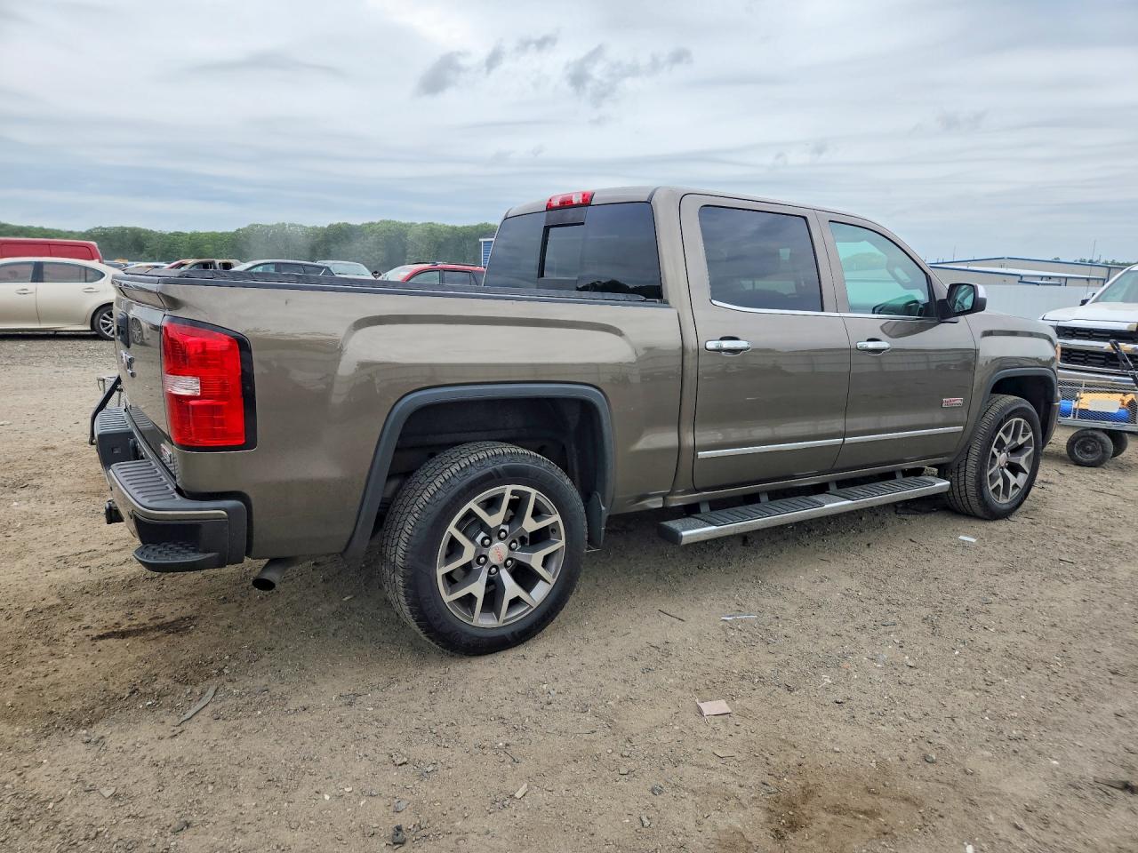2015 Gmc Sierra K1500 Slt Tan vin: 3GTU2VEC0FG390601
