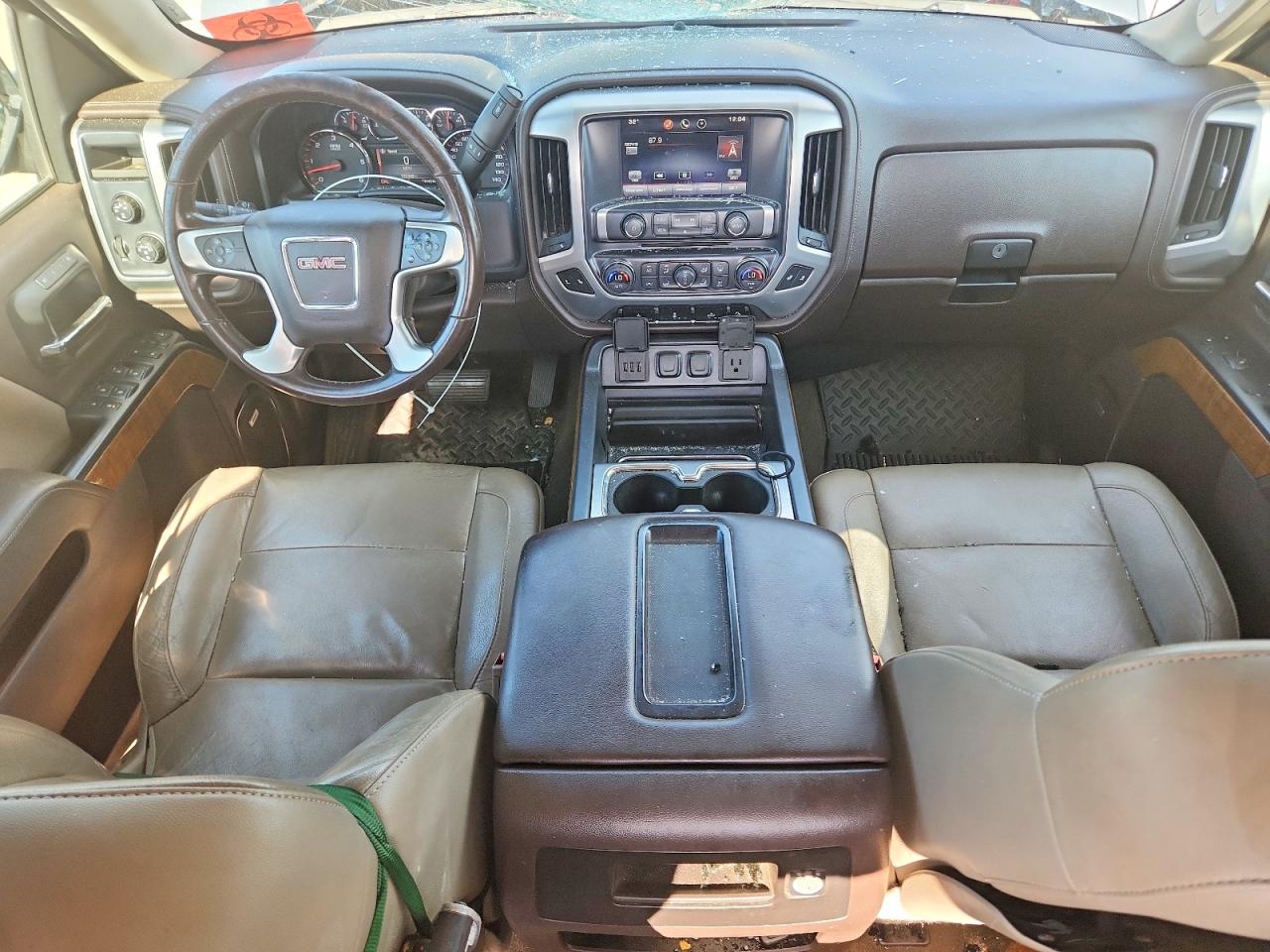 2015 Gmc Sierra K1500 Slt Blue vin: 3GTU2VEC0FG407560