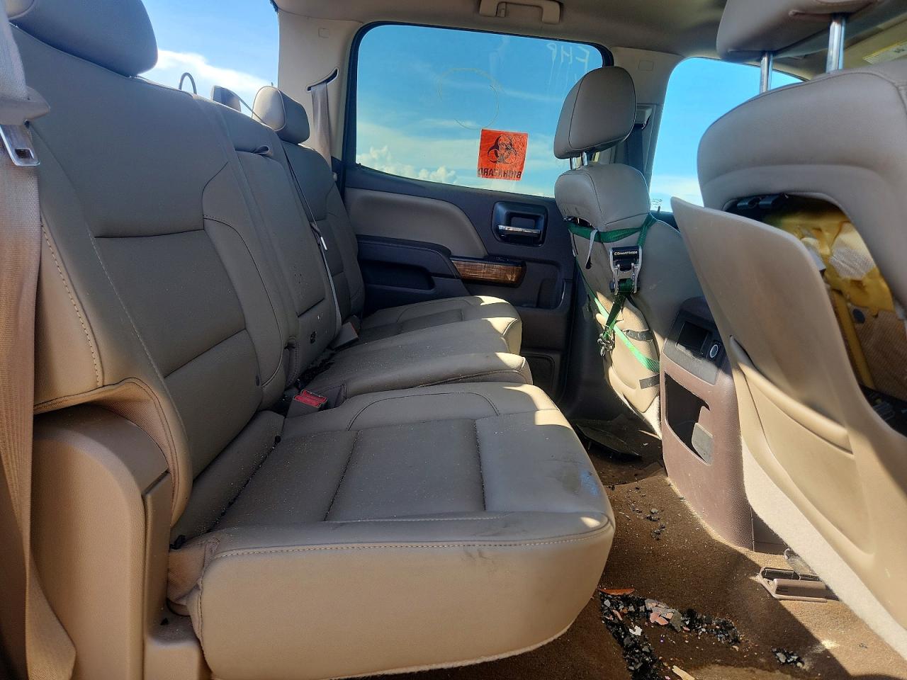 2015 Gmc Sierra K1500 Slt Blue vin: 3GTU2VEC0FG407560