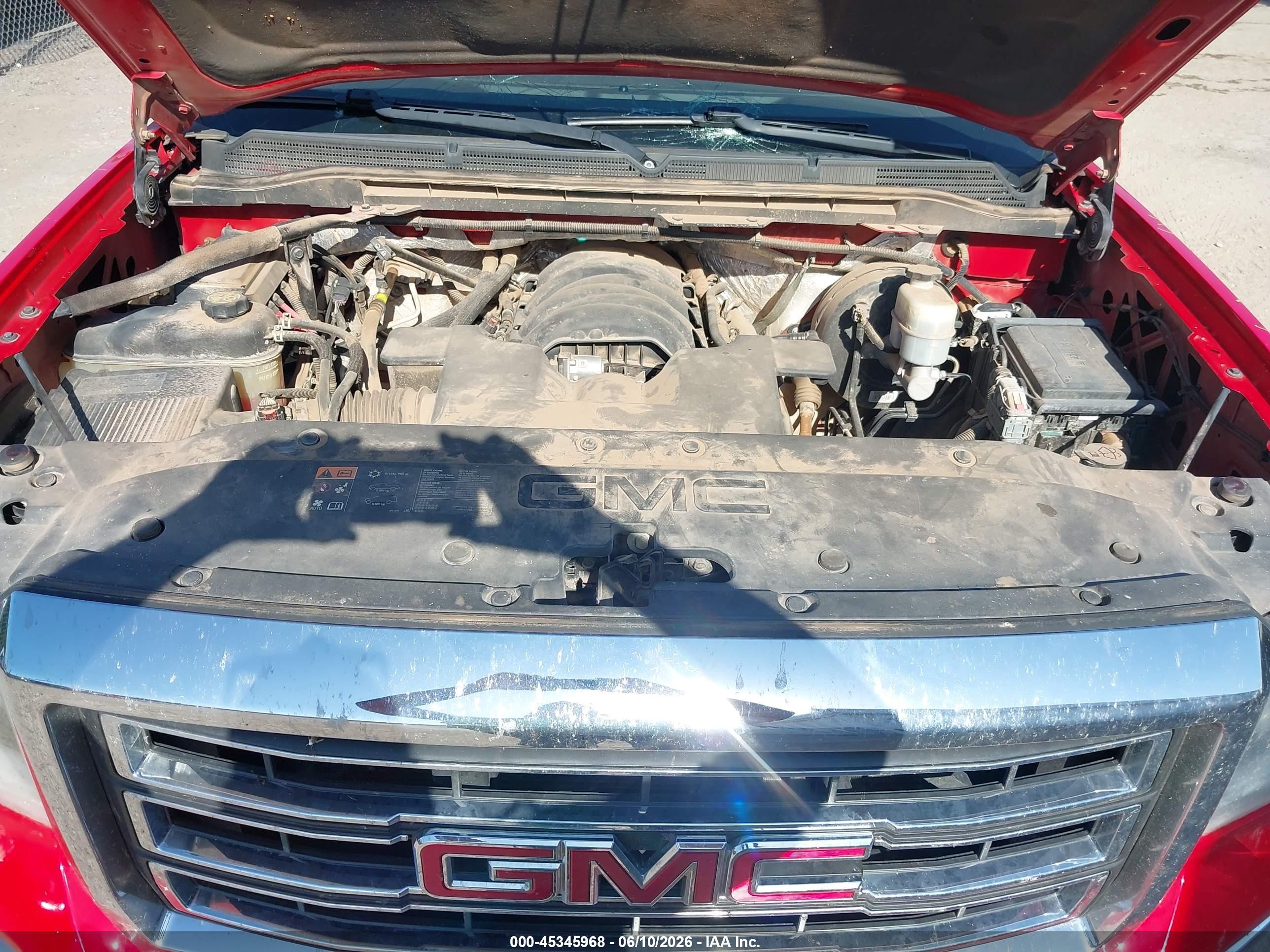 2015 Gmc Sierra 1500 Slt Red vin: 3GTU2VEC0FG446388