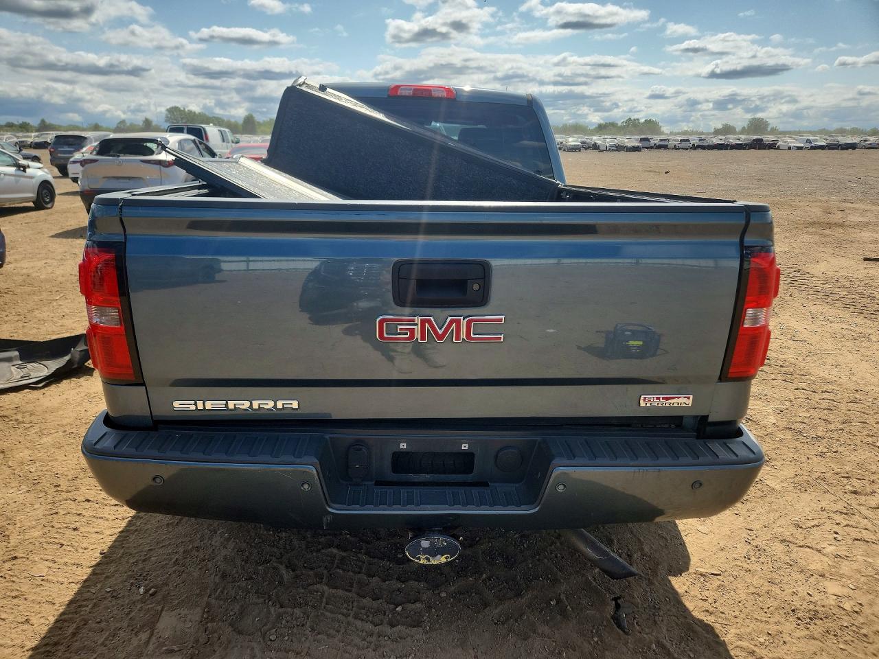 2014 Gmc Sierra K1500 Slt Blue vin: 3GTU2VEC1EG100087