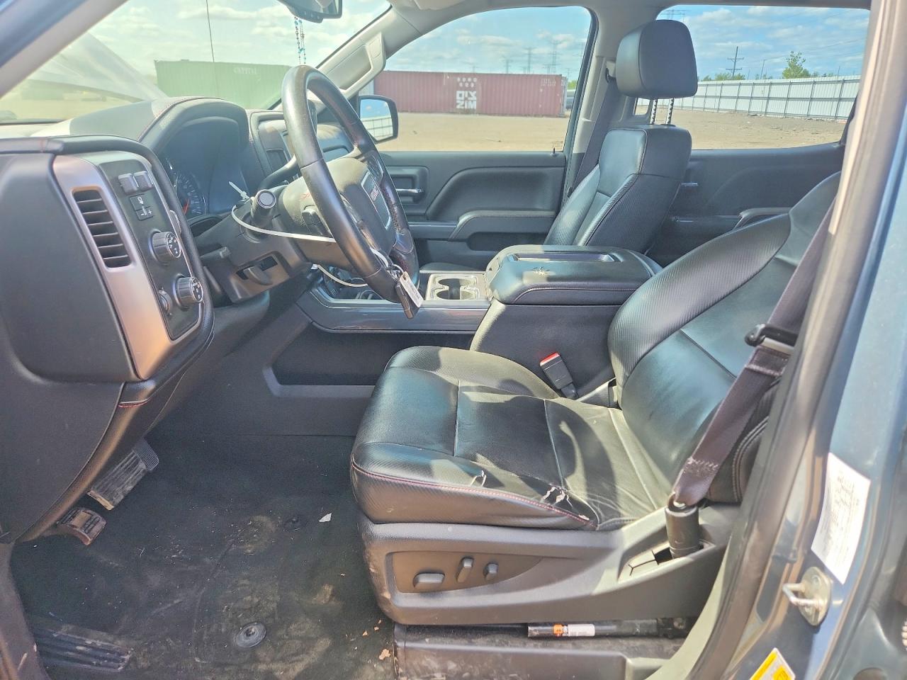 2014 Gmc Sierra K1500 Slt Blue vin: 3GTU2VEC1EG100087