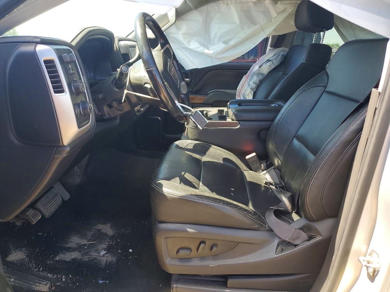 2014 Gmc Sierra K1500 Slt Silver vin: 3GTU2VEC1EG130318