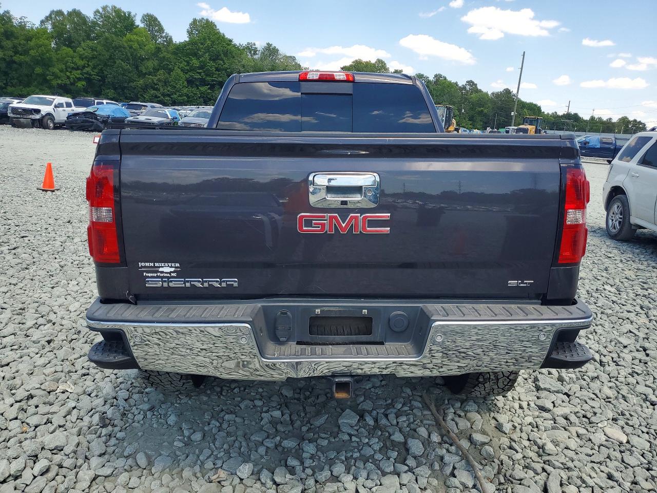 2014 Gmc Sierra K1500 Slt Черный vin: 3GTU2VEC1EG136670