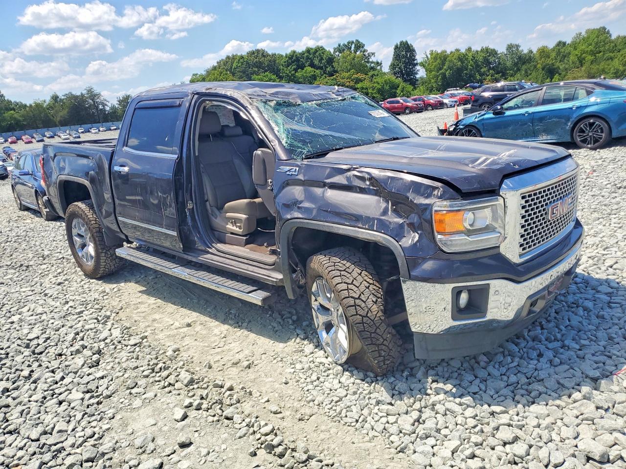 2014 Gmc Sierra K1500 Slt Черный vin: 3GTU2VEC1EG136670