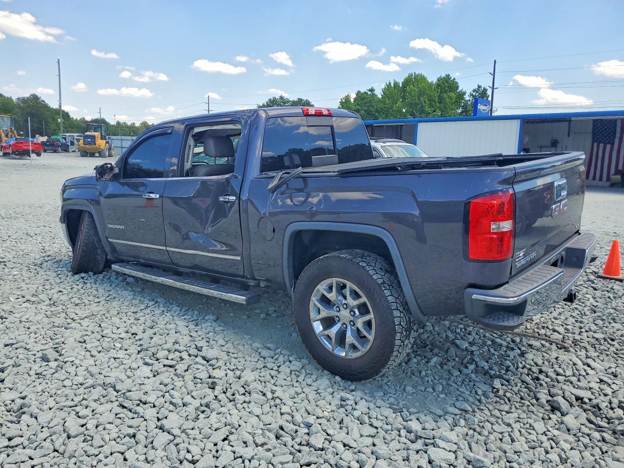 2014 Gmc Sierra K1500 Slt Черный vin: 3GTU2VEC1EG136670