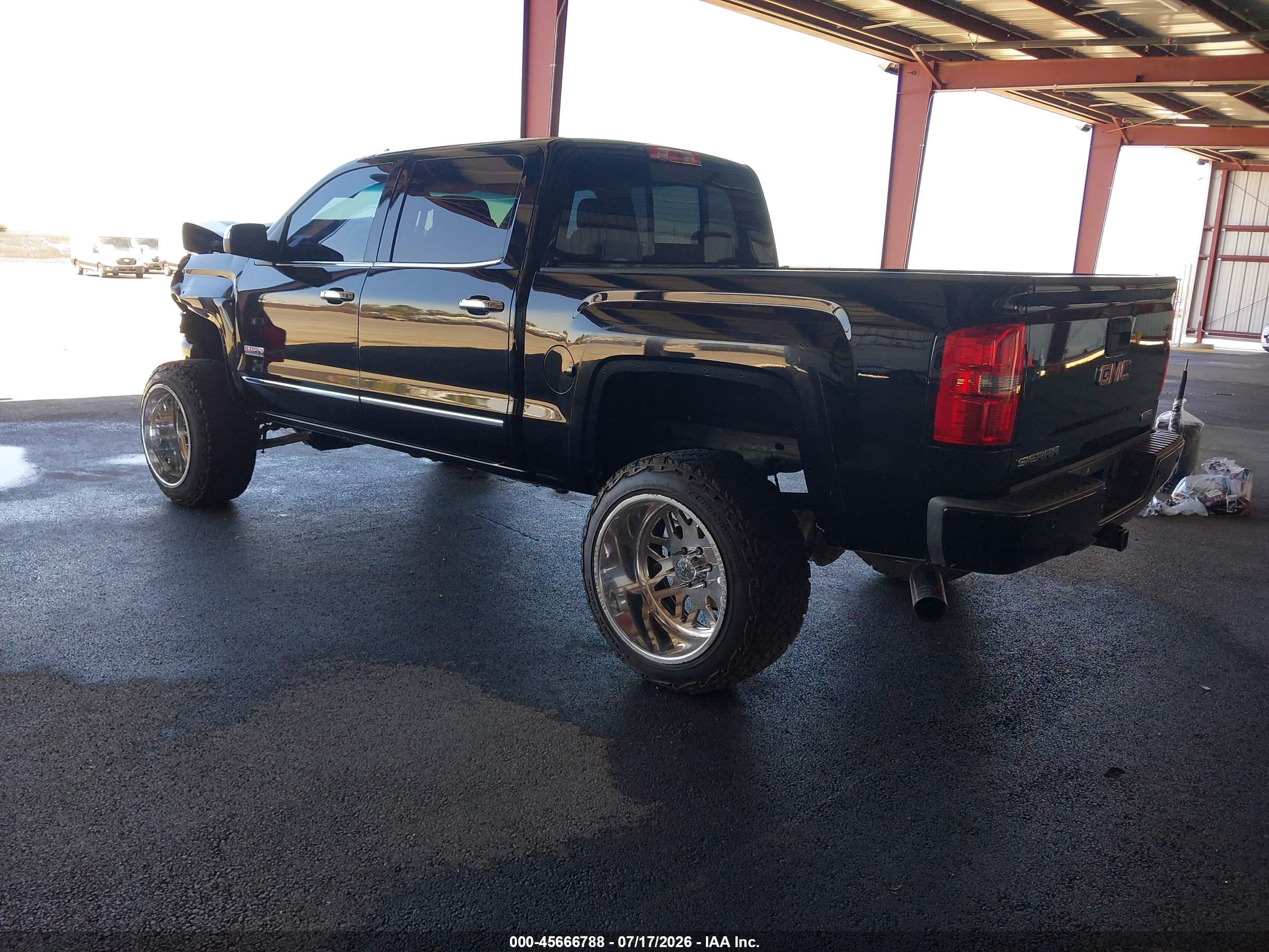 2014 Gmc Sierra 1500 Slt Black vin: 3GTU2VEC1EG240317