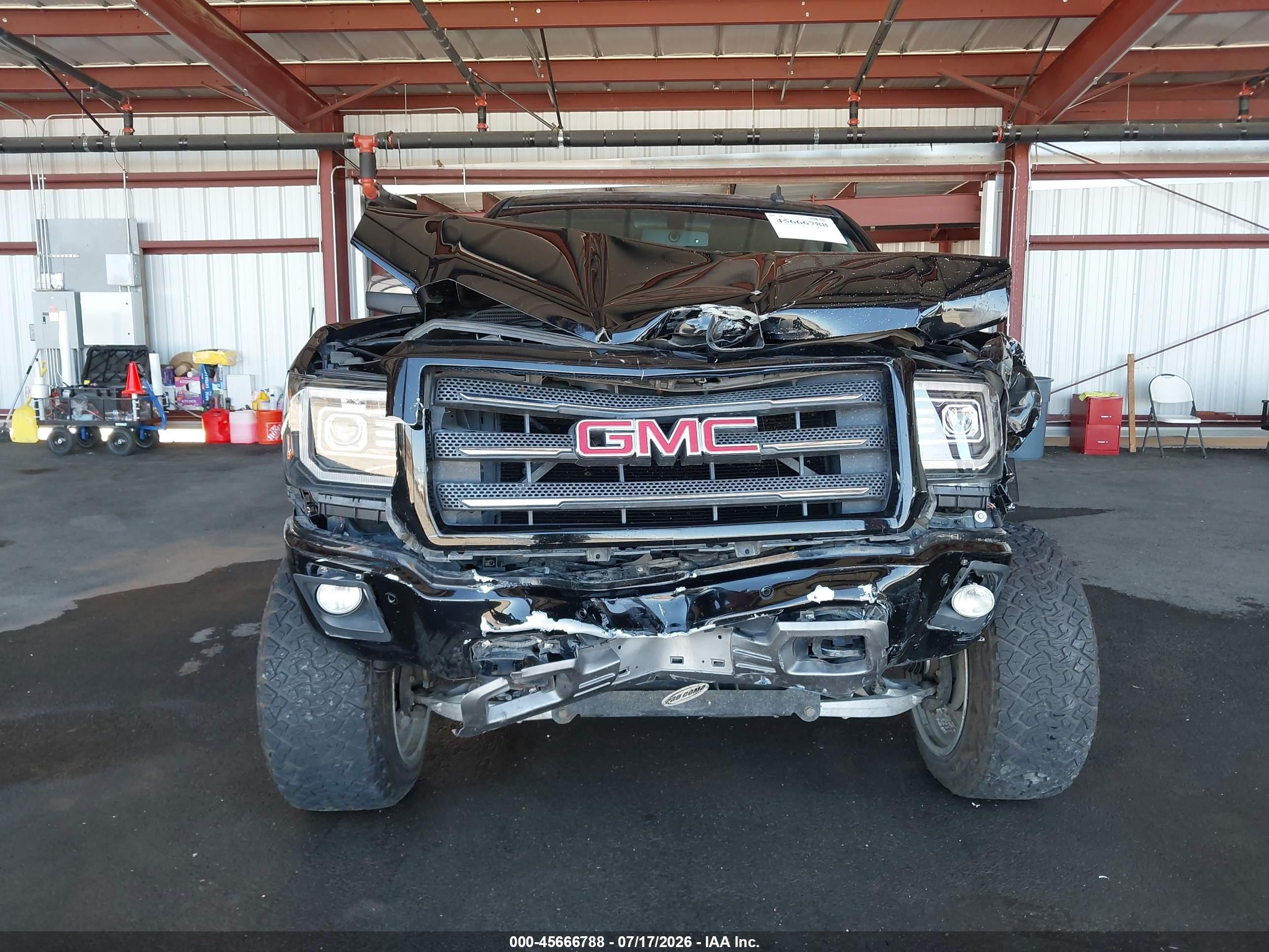 2014 Gmc Sierra 1500 Slt Black vin: 3GTU2VEC1EG240317