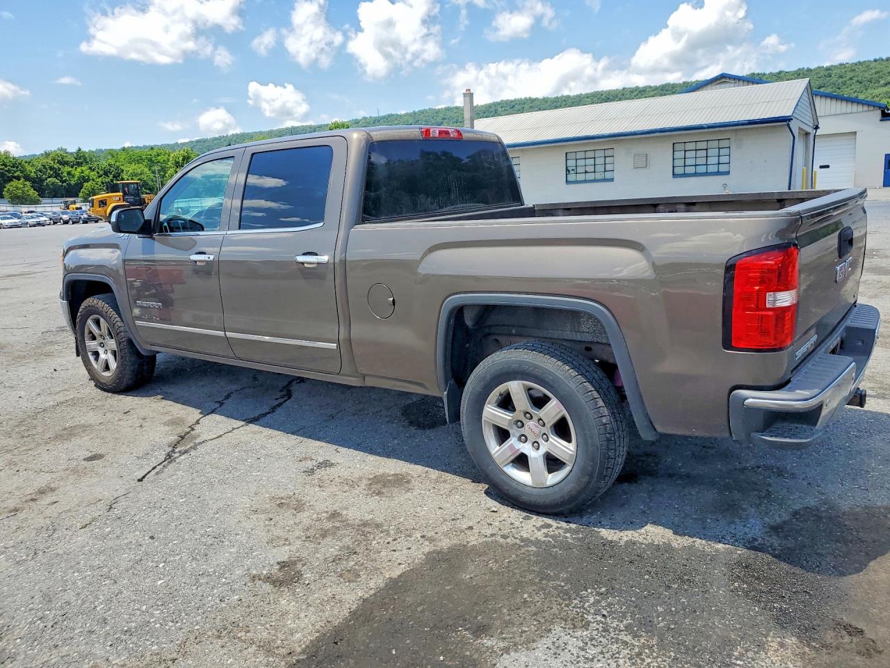 2014 Gmc Sierra K1500 Slt Brown vin: 3GTU2VEC1EG320927