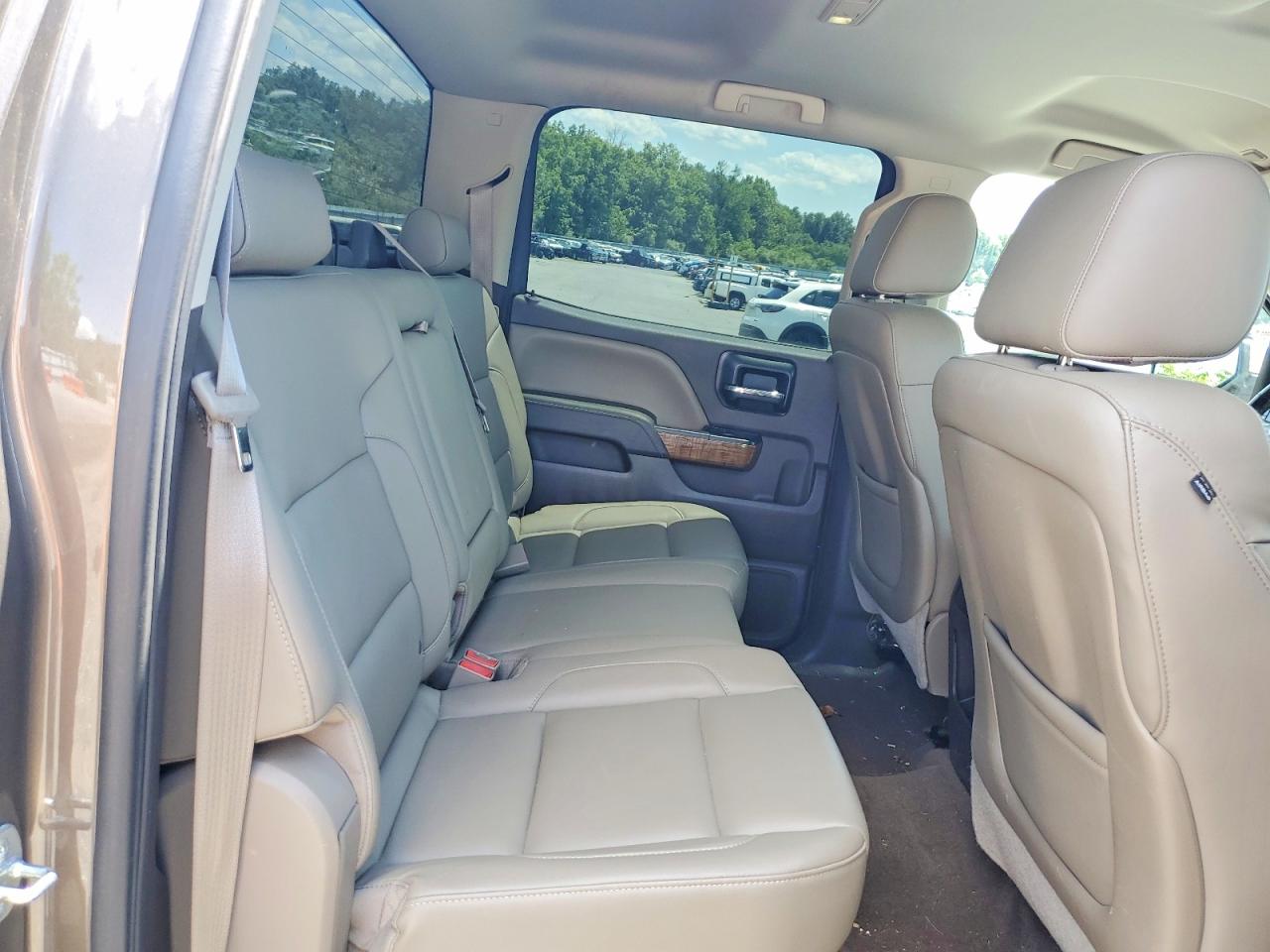 2014 Gmc Sierra K1500 Slt Brown vin: 3GTU2VEC1EG320927