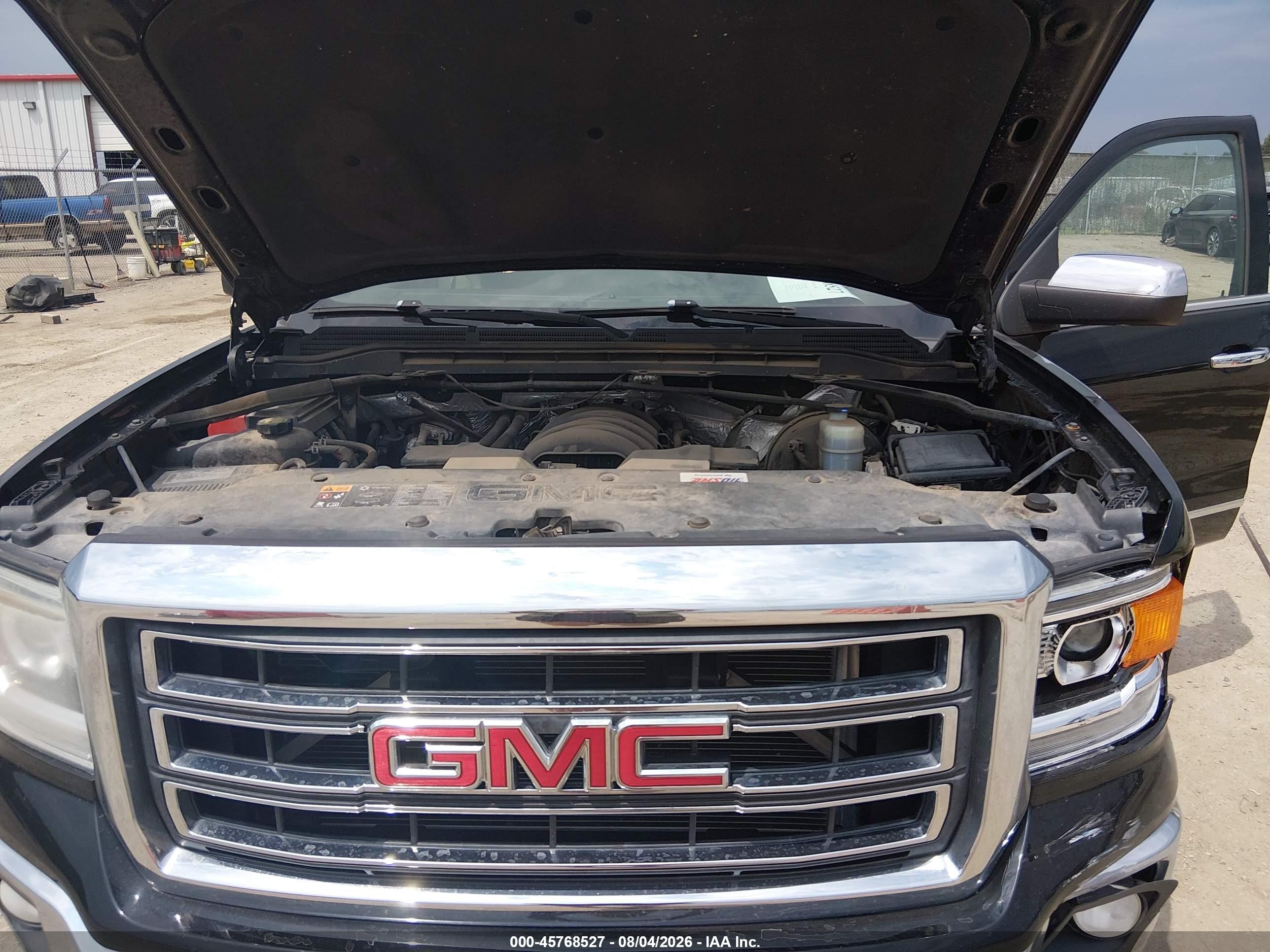 2014 Gmc Sierra 1500 Slt Черный vin: 3GTU2VEC1EG425919