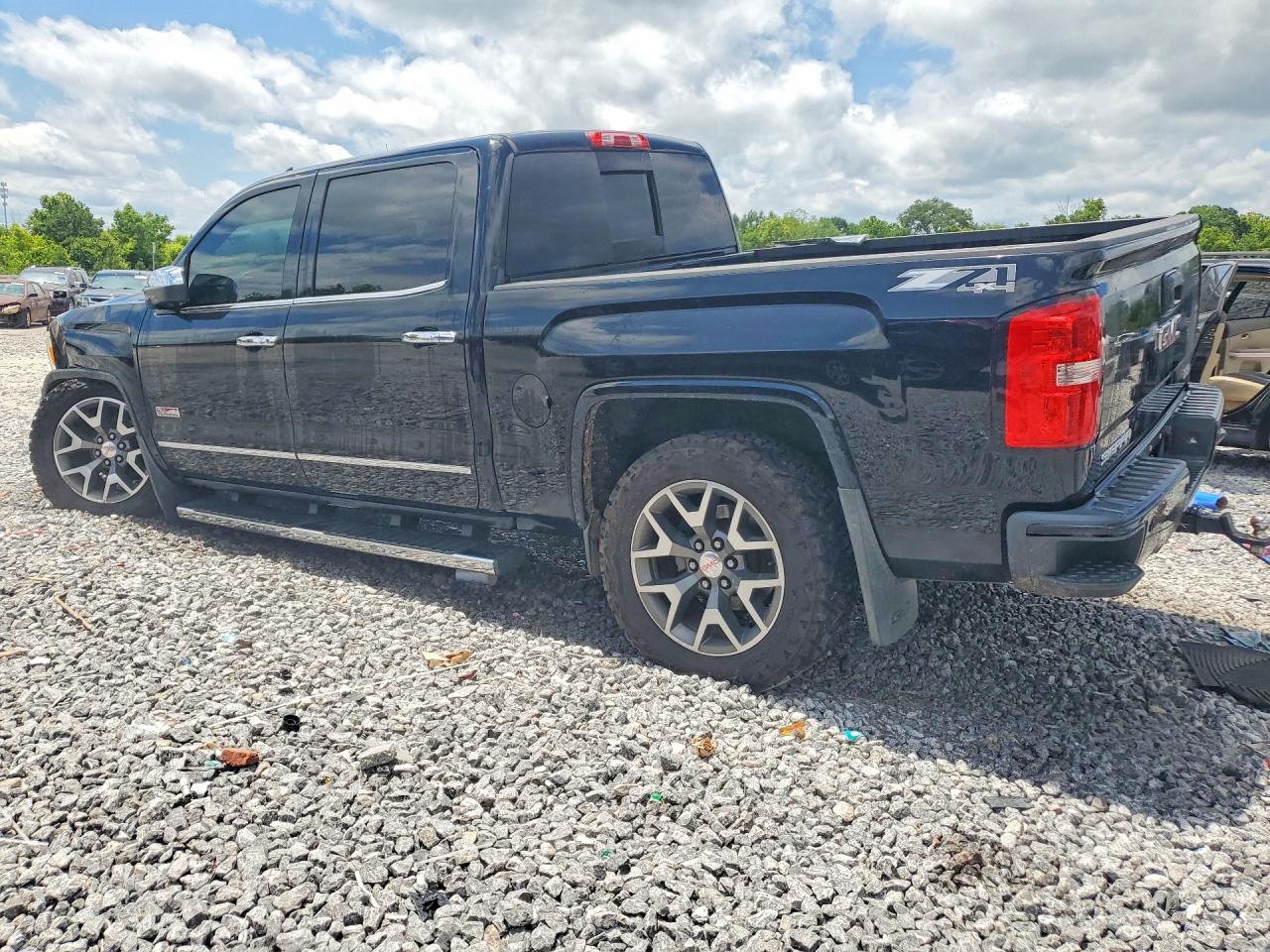 2014 Gmc Sierra K1500 Slt Черный vin: 3GTU2VEC1EG457592