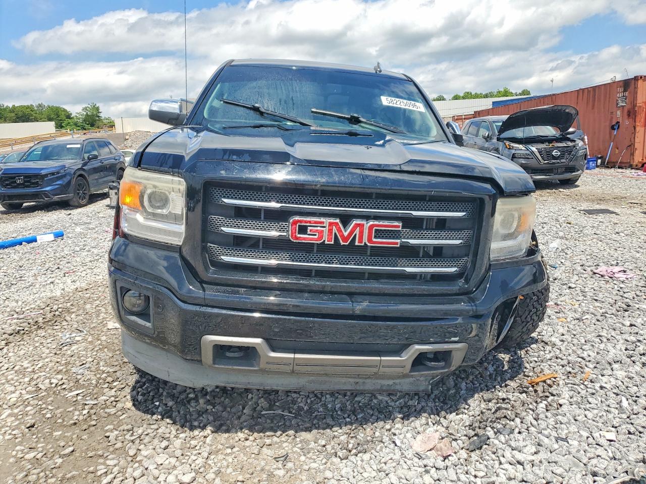 2014 Gmc Sierra K1500 Slt Черный vin: 3GTU2VEC1EG457592