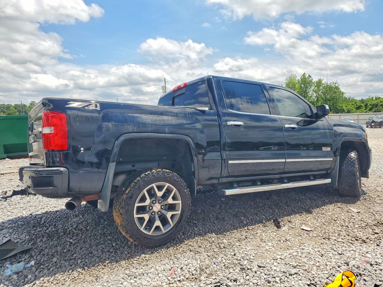 2014 Gmc Sierra K1500 Slt Черный vin: 3GTU2VEC1EG457592