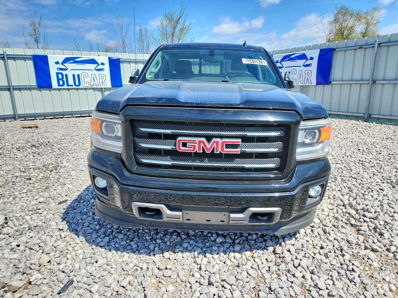 2014 Gmc Sierra K1500 Slt Black vin: 3GTU2VEC1EG533456