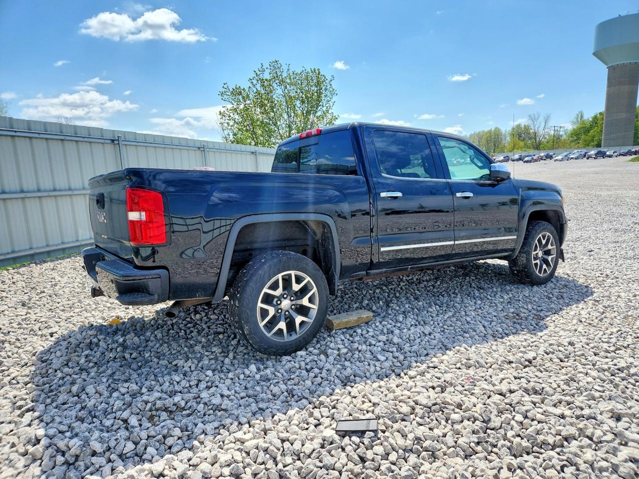 2014 Gmc Sierra K1500 Slt Black vin: 3GTU2VEC1EG533456