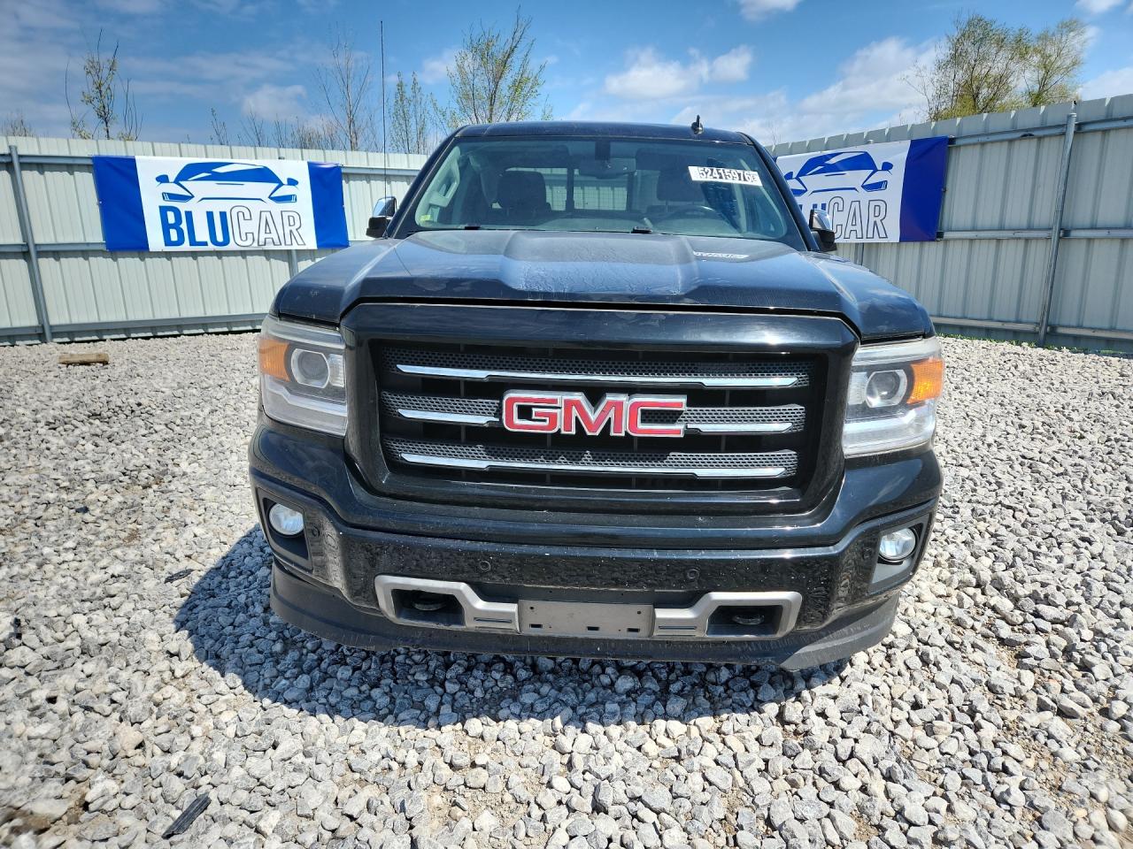 2014 Gmc Sierra K1500 Slt Black vin: 3GTU2VEC1EG533456 Damage: Hood, Dent(S) W/ Paint Dmg, 3 To 4 Inches