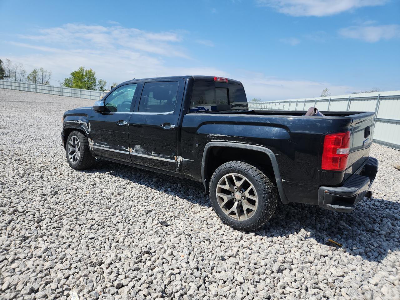 2014 Gmc Sierra K1500 Slt Black vin: 3GTU2VEC1EG533456 Damage: Left Bed Side, Dent(S) W/ Paint Dmg, > 12 Inches