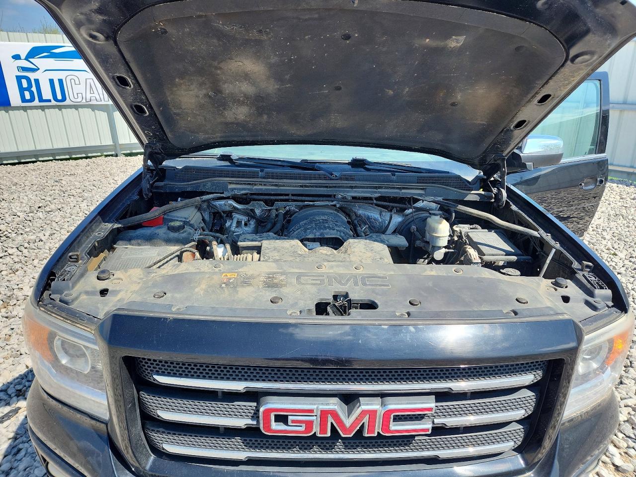 2014 Gmc Sierra K1500 Slt Black vin: 3GTU2VEC1EG533456