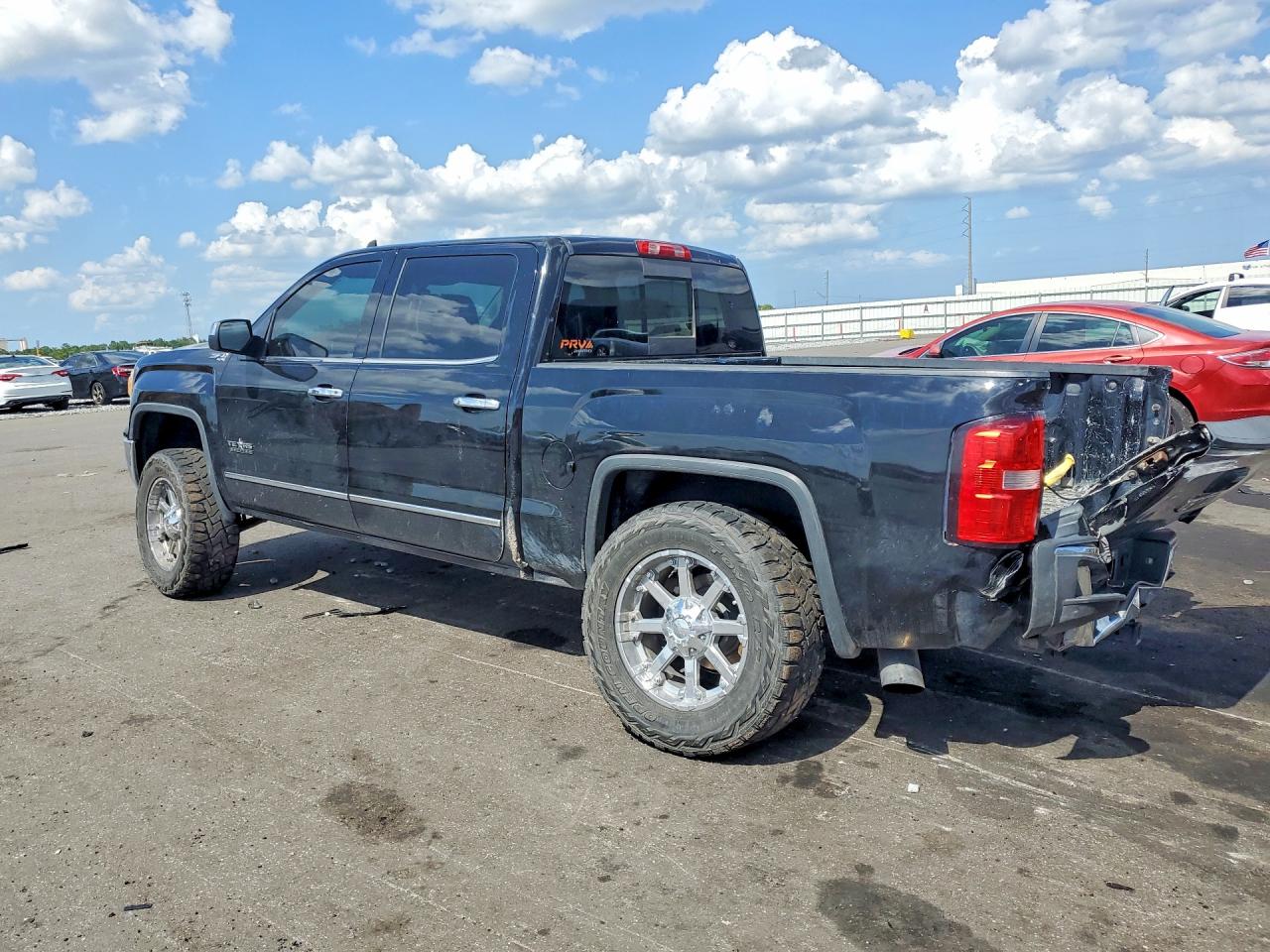 2015 Gmc Sierra K1500 Slt Черный vin: 3GTU2VEC1FG108076