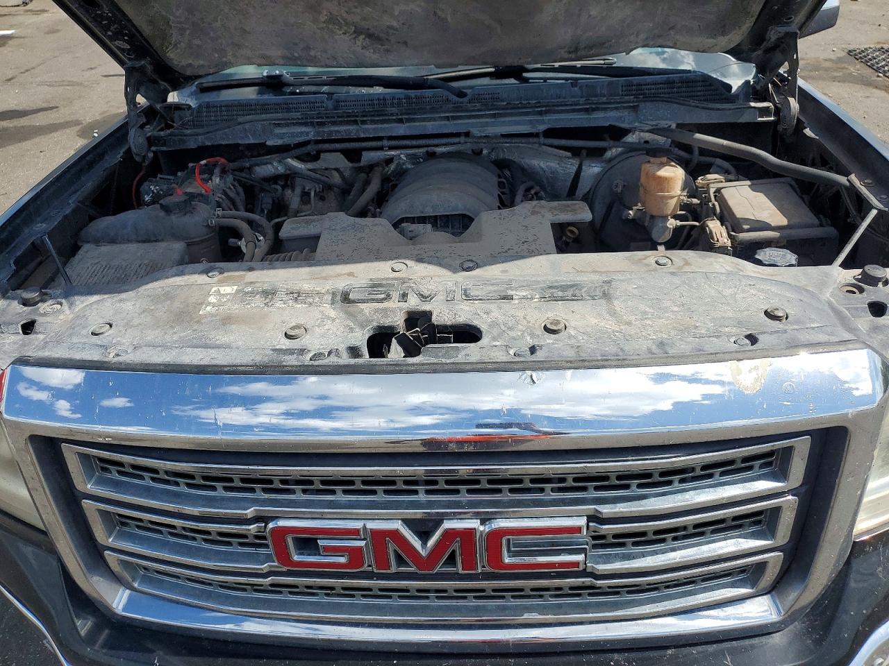 2015 Gmc Sierra K1500 Slt Черный vin: 3GTU2VEC1FG108076