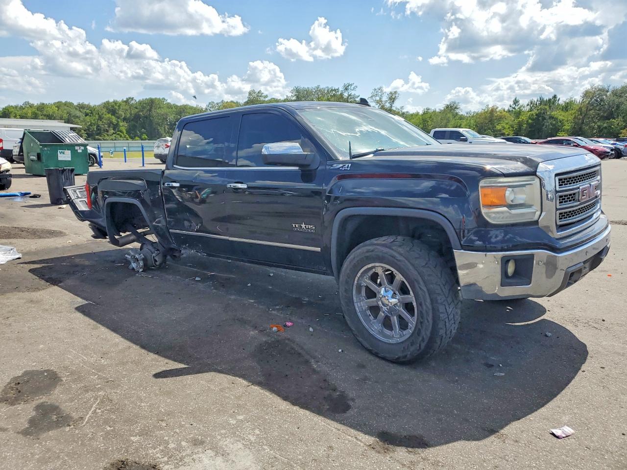 2015 Gmc Sierra K1500 Slt Черный vin: 3GTU2VEC1FG108076