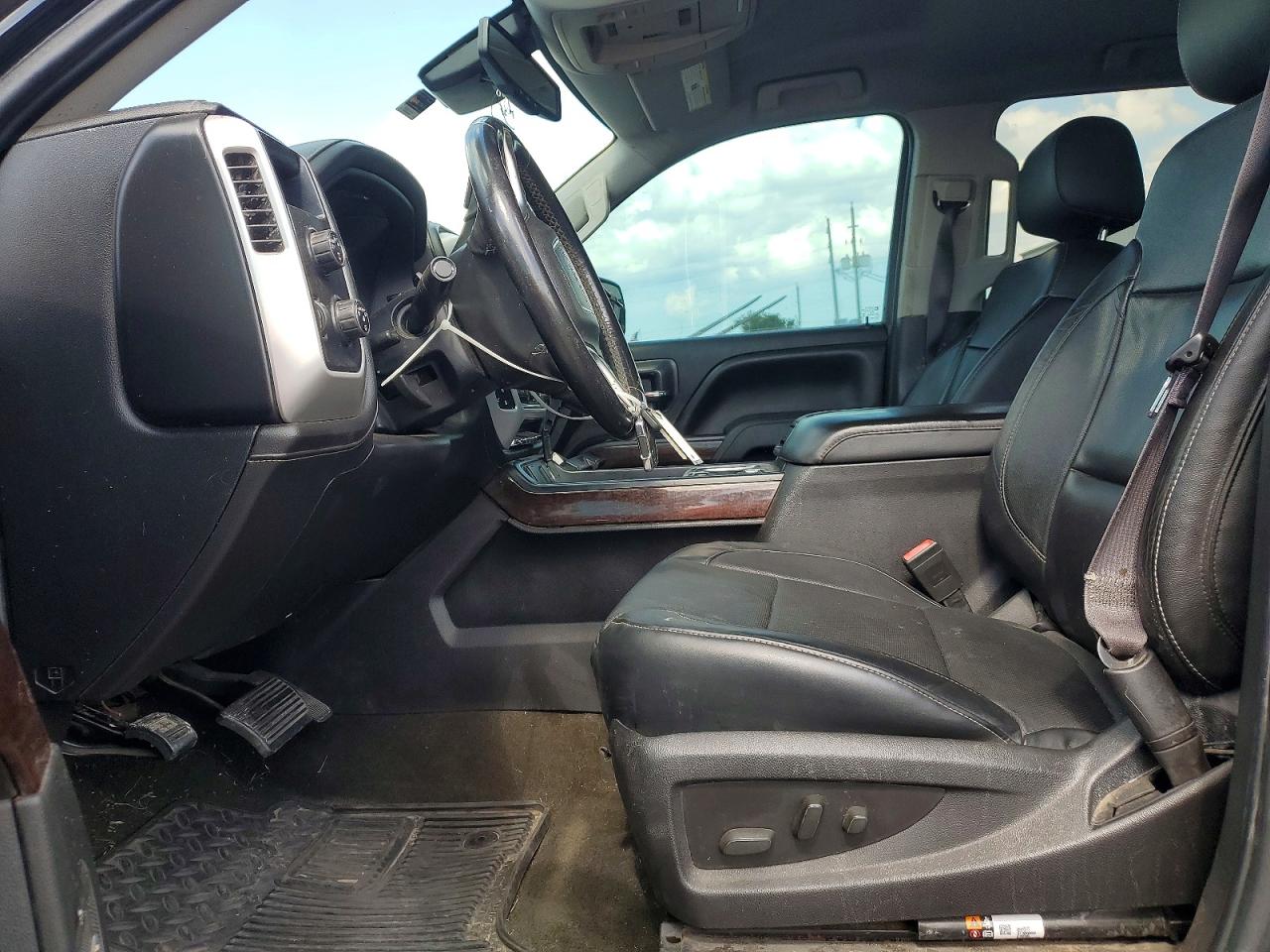 2015 Gmc Sierra K1500 Slt Черный vin: 3GTU2VEC1FG108076