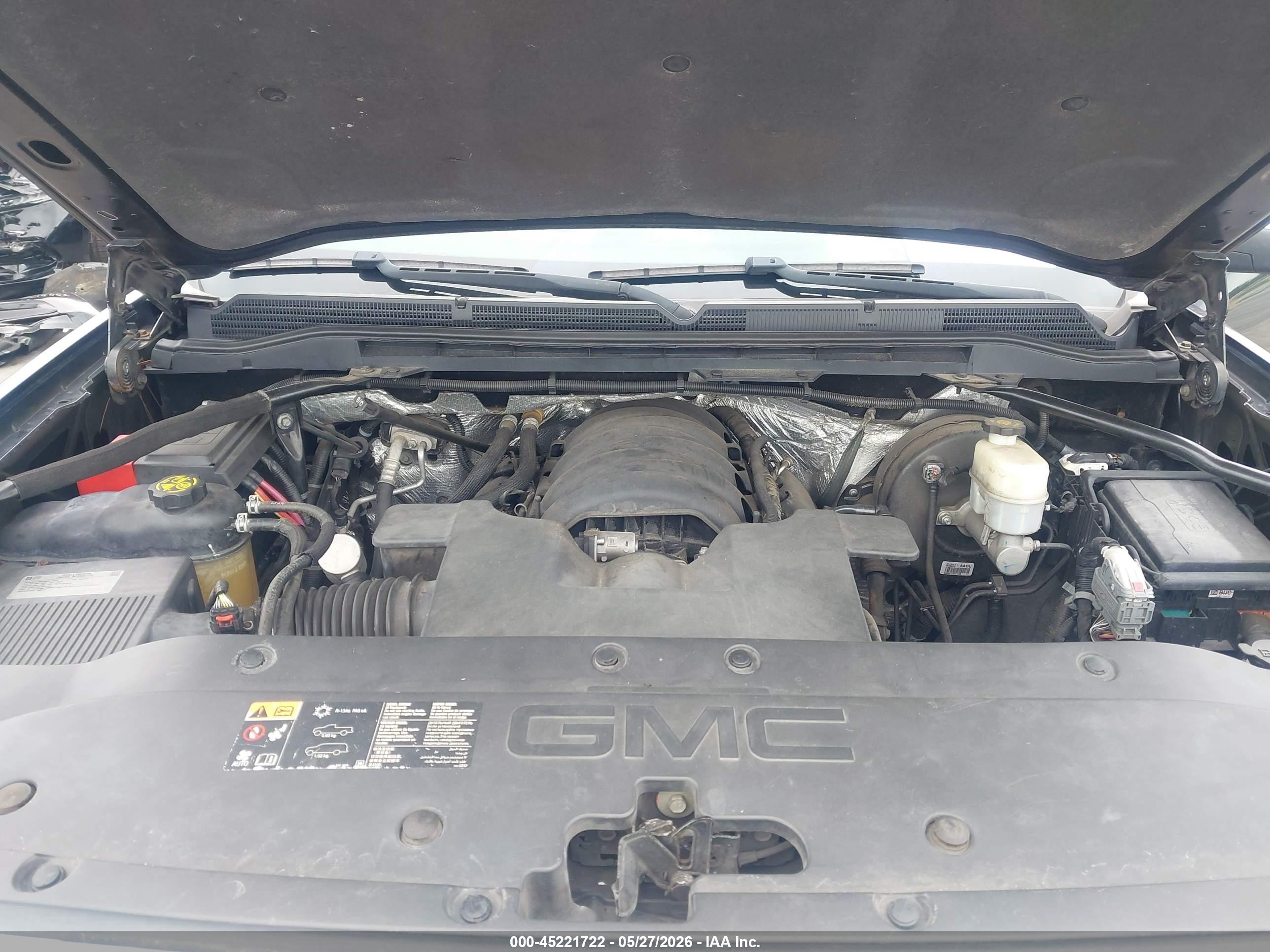 2015 Gmc Sierra 1500 Slt Черный vin: 3GTU2VEC1FG120583
