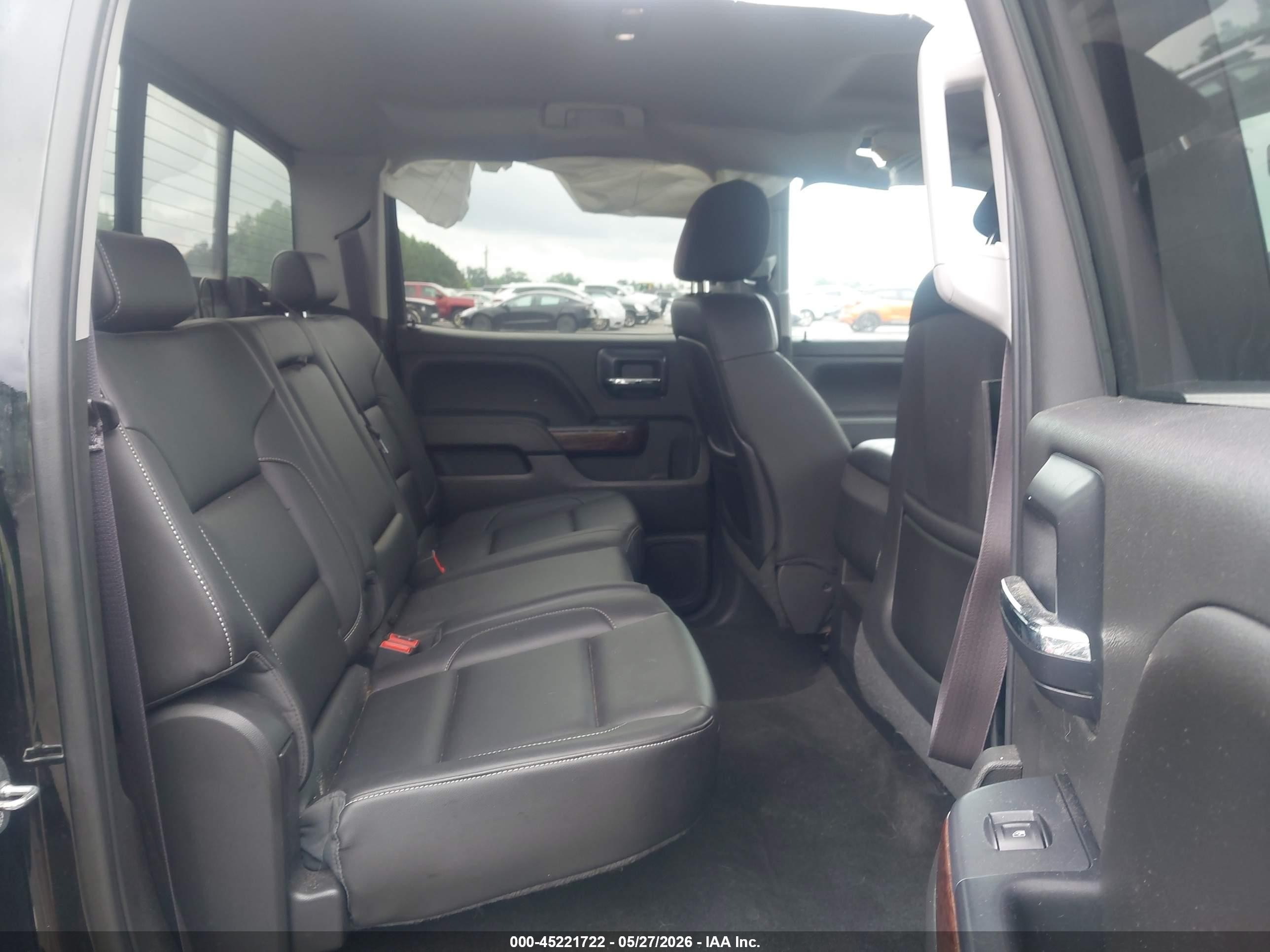 2015 Gmc Sierra 1500 Slt Черный vin: 3GTU2VEC1FG120583