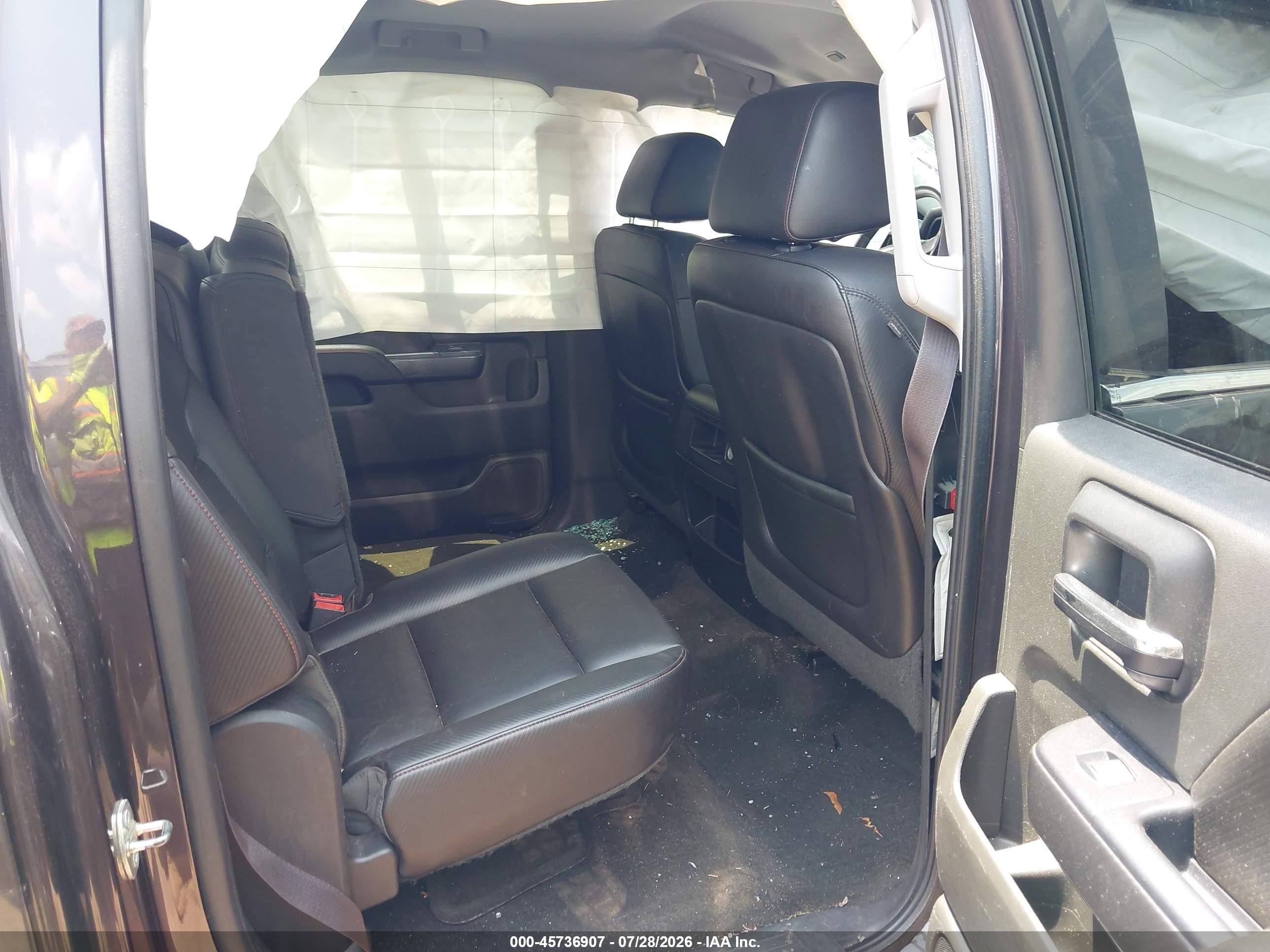 2015 Gmc Sierra 1500 Slt Black vin: 3GTU2VEC1FG209845