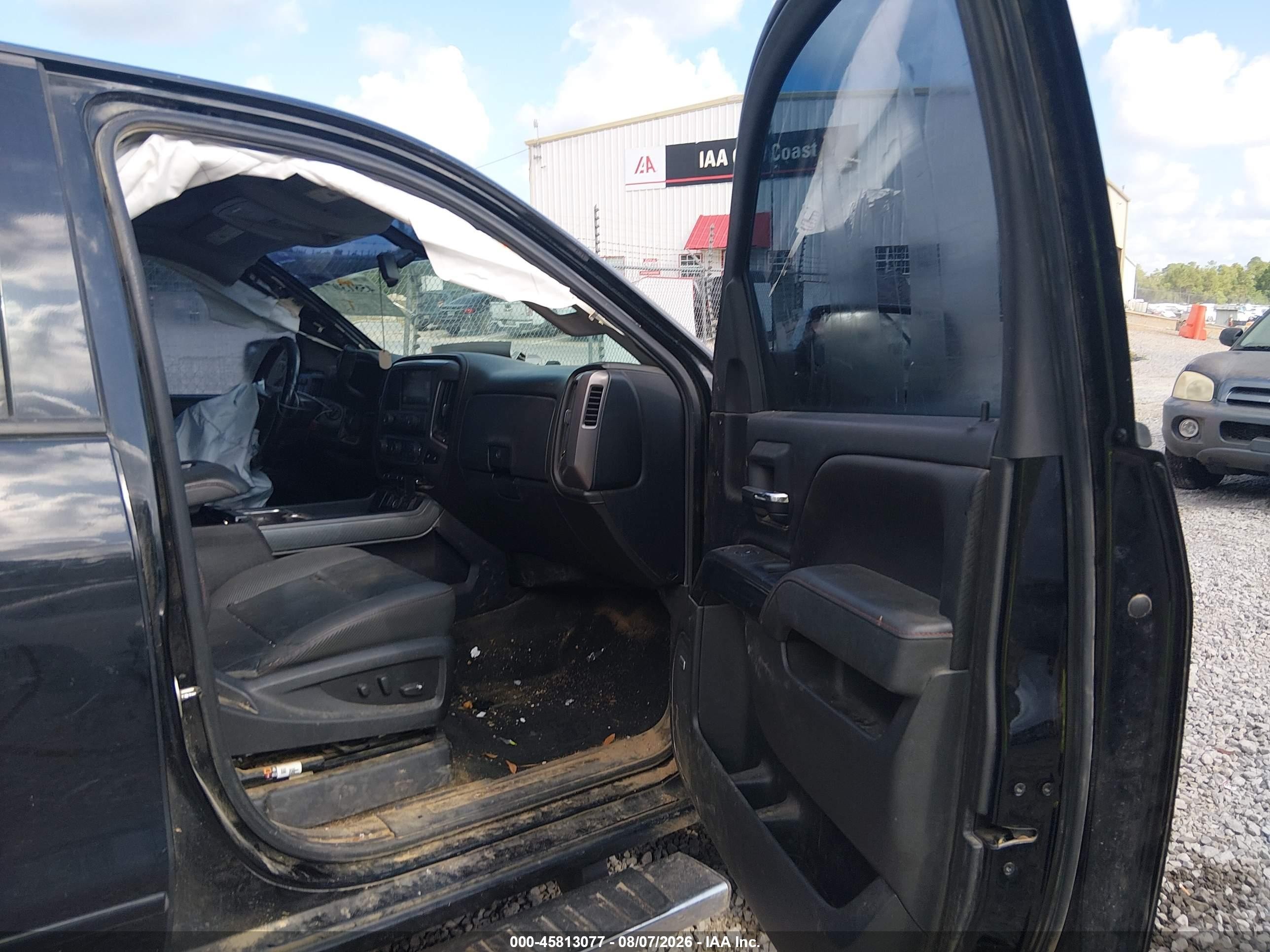 2015 Gmc Sierra 1500 Slt Black vin: 3GTU2VEC1FG316295