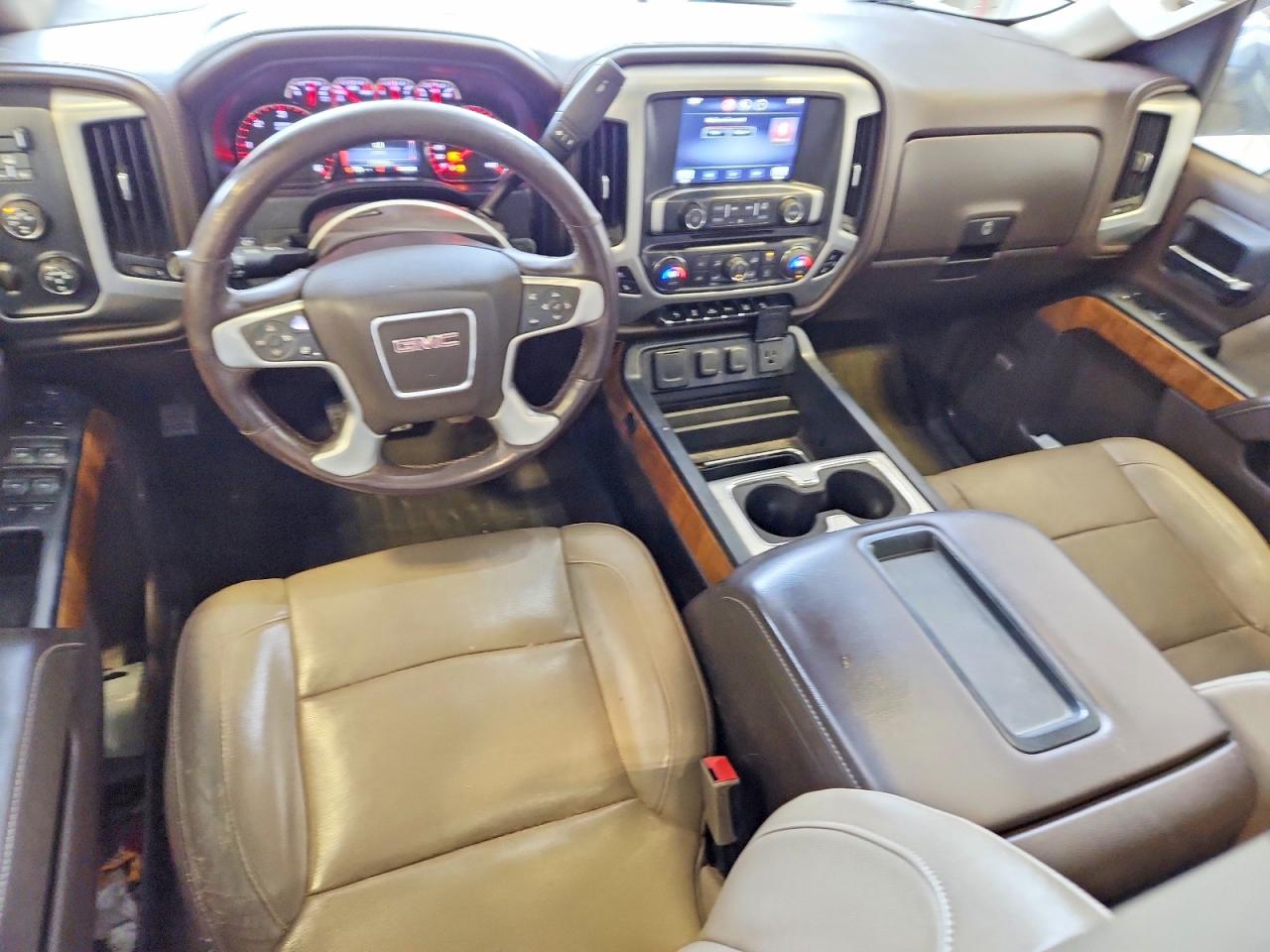 2015 Gmc Sierra K1500 Slt Белый vin: 3GTU2VEC1FG316362