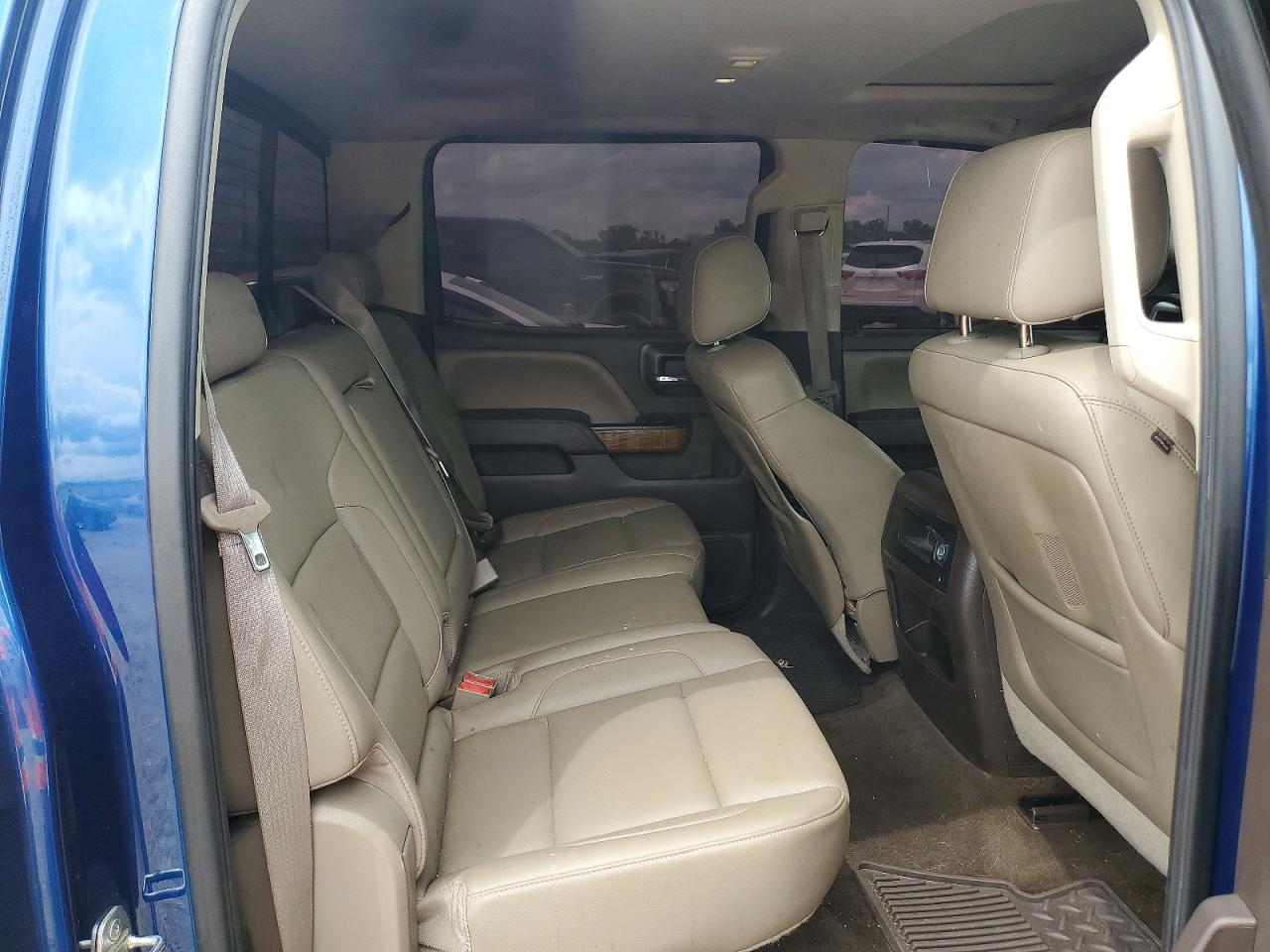 2015 Gmc Sierra K1500 Slt Blue vin: 3GTU2VEC1FG434928