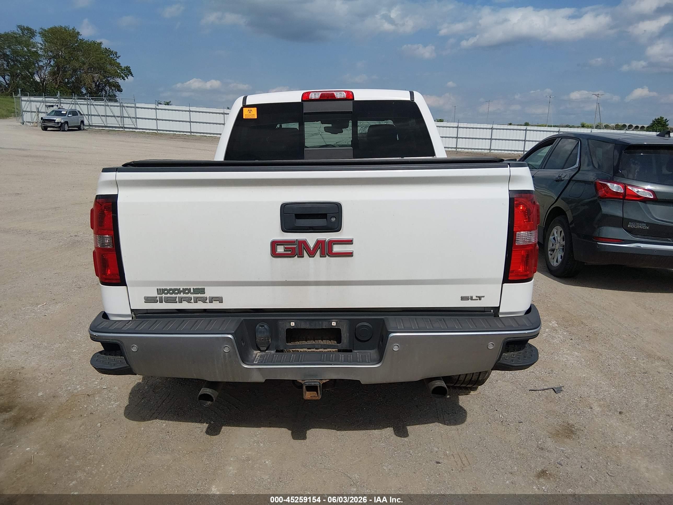 2014 Gmc Sierra 1500 Slt Белый vin: 3GTU2VEC2EG143837
