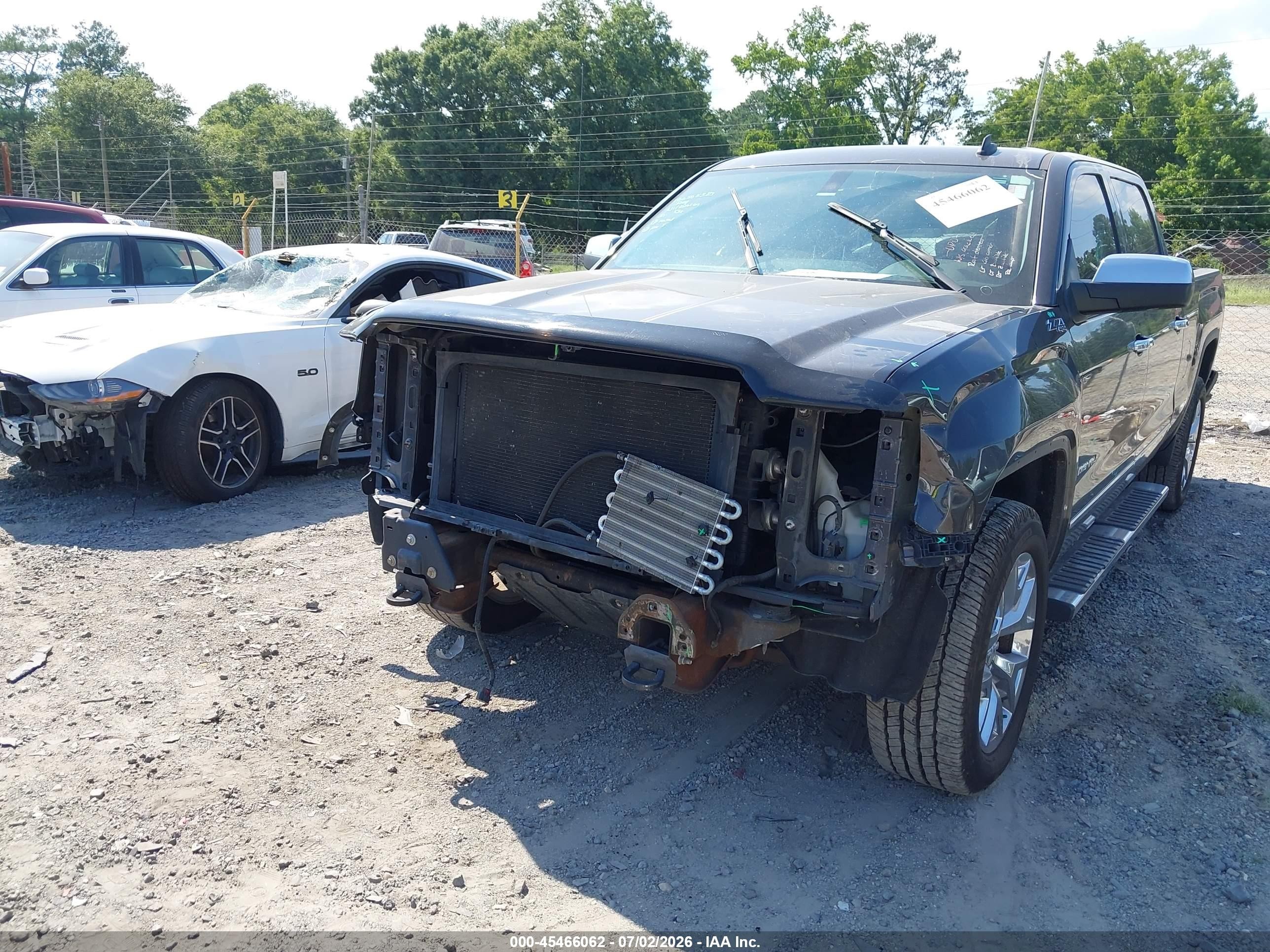 2014 Gmc Sierra 1500 Slt Black vin: 3GTU2VEC2EG151405