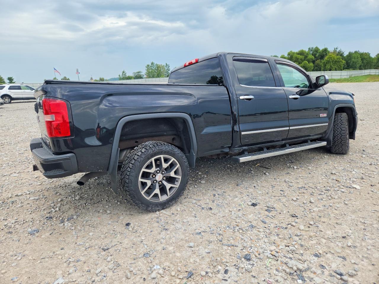 2014 Gmc Sierra K1500 Slt Black vin: 3GTU2VEC2EG306731
