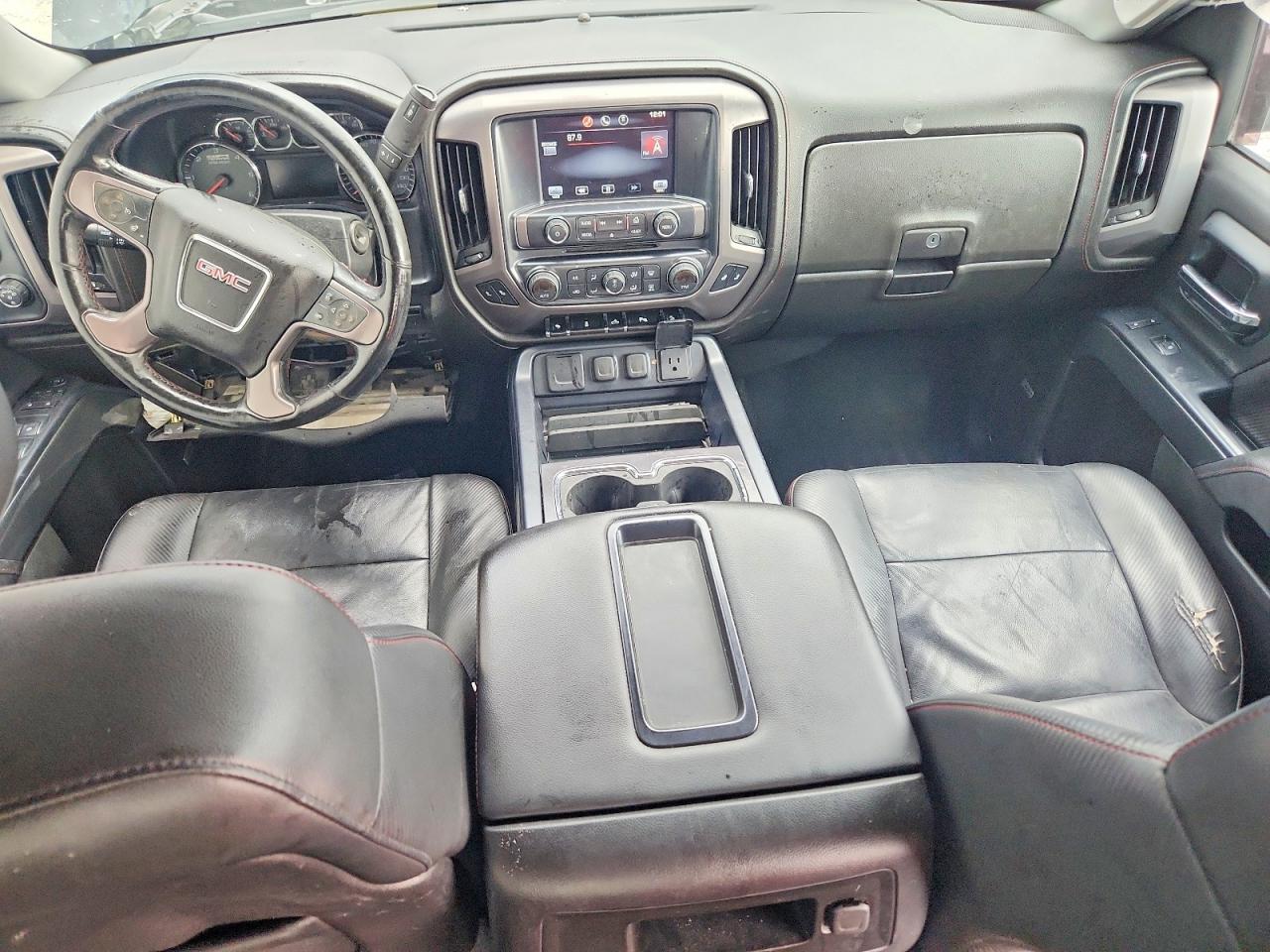 2014 Gmc Sierra K1500 Slt Black vin: 3GTU2VEC2EG306731