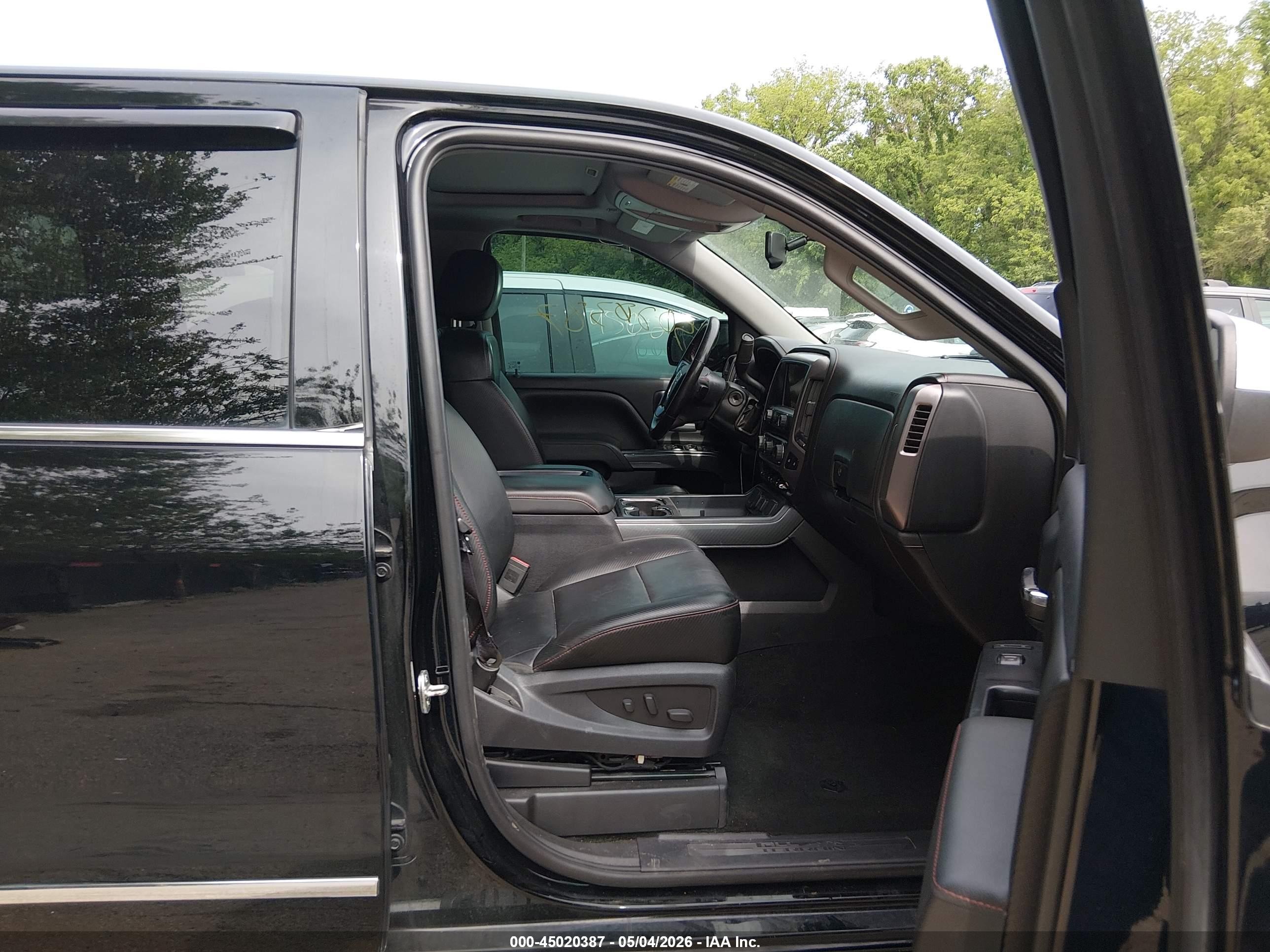2014 Gmc Sierra 1500 Slt Black vin: 3GTU2VEC2EG327627